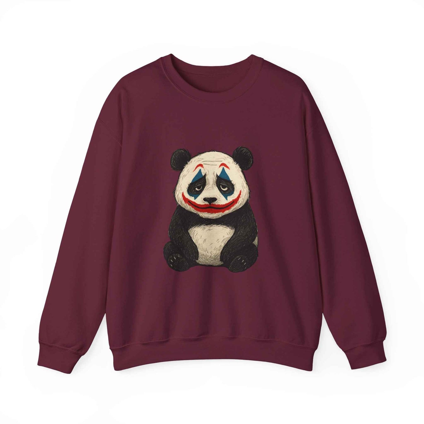 Panda Unisex Hoodie | Cute Panda Illustration Crewneck Sweatshirt for Animal Lovers, Ideal Cozy Gift for Casual Wear, Halloween, or Birthdays - StylePicksBySei