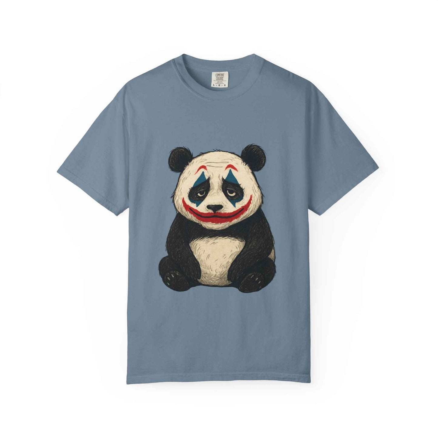 Panda Graphic T-Shirt | Hilarious Panda Joker Tee, Fun Unisex Casual Wear, Unique Gift for Animal Lovers, Halloween Costume Idea - StylePicksBySei