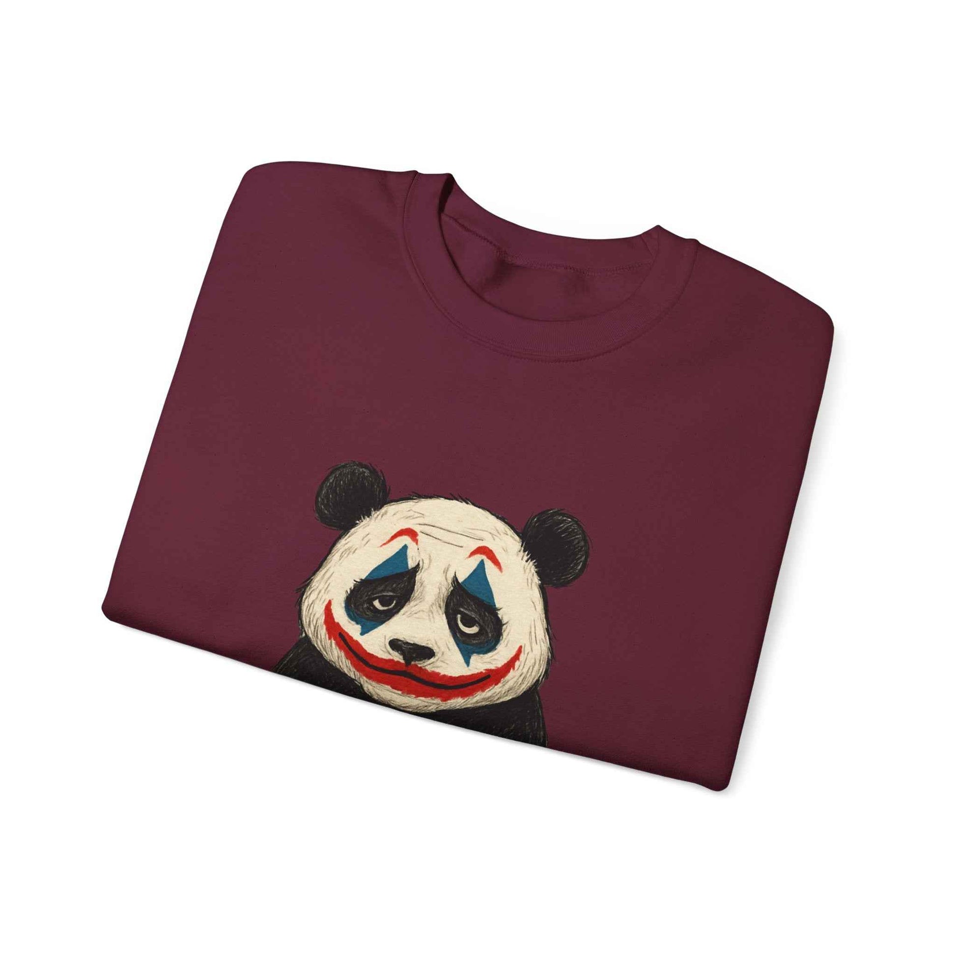 Panda Unisex Hoodie | Cute Panda Illustration Crewneck Sweatshirt for Animal Lovers, Ideal Cozy Gift for Casual Wear, Halloween, or Birthdays - StylePicksBySei