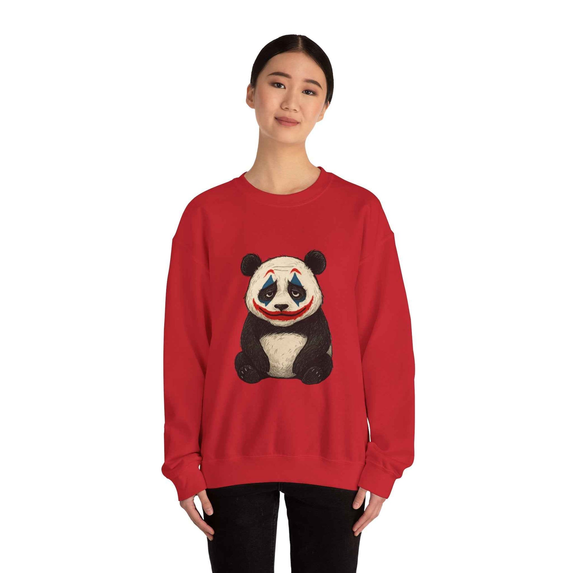 Panda Unisex Hoodie | Cute Panda Illustration Crewneck Sweatshirt for Animal Lovers, Ideal Cozy Gift for Casual Wear, Halloween, or Birthdays - StylePicksBySei