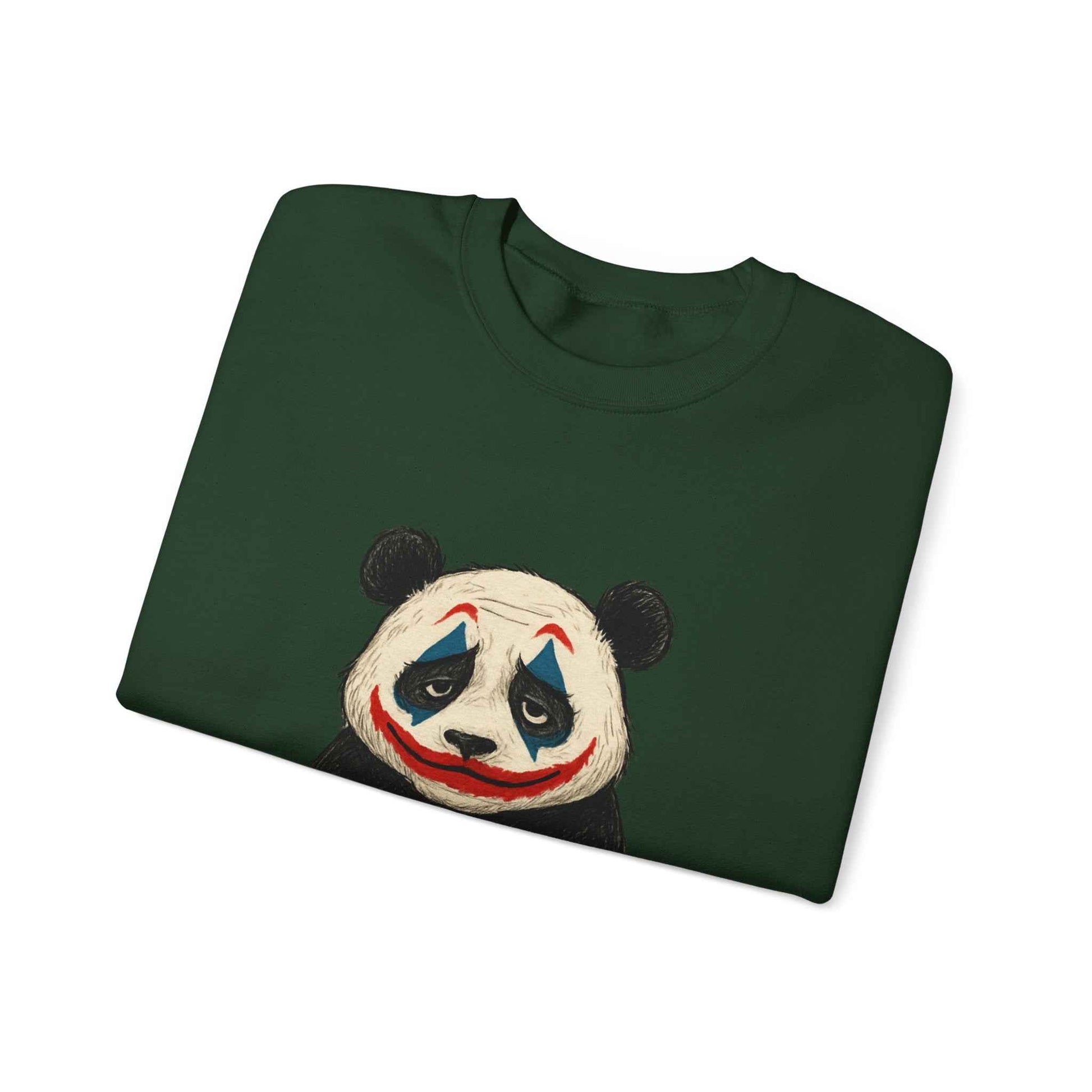 Panda Unisex Hoodie | Cute Panda Illustration Crewneck Sweatshirt for Animal Lovers, Ideal Cozy Gift for Casual Wear, Halloween, or Birthdays - StylePicksBySei
