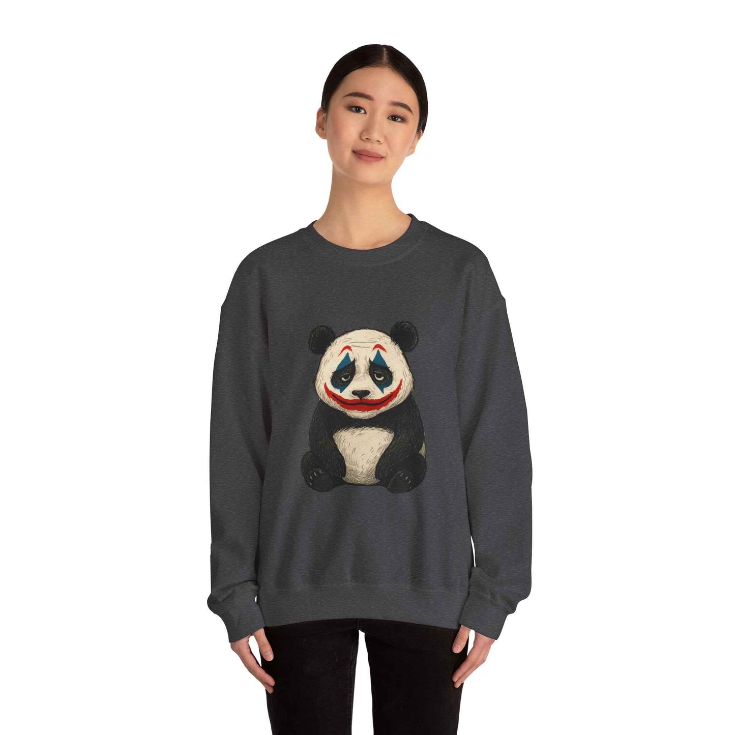 Panda Unisex Hoodie | Cute Panda Illustration Crewneck Sweatshirt for Animal Lovers, Ideal Cozy Gift for Casual Wear, Halloween, or Birthdays - StylePicksBySei