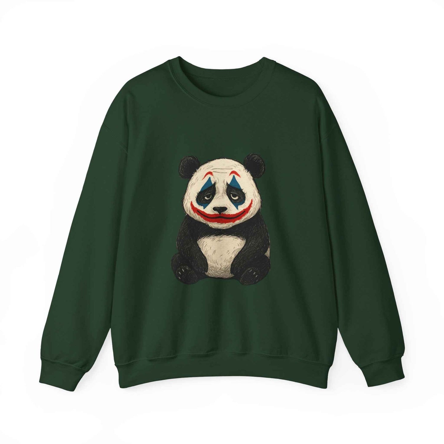 Panda Unisex Hoodie | Cute Panda Illustration Crewneck Sweatshirt for Animal Lovers, Ideal Cozy Gift for Casual Wear, Halloween, or Birthdays - StylePicksBySei