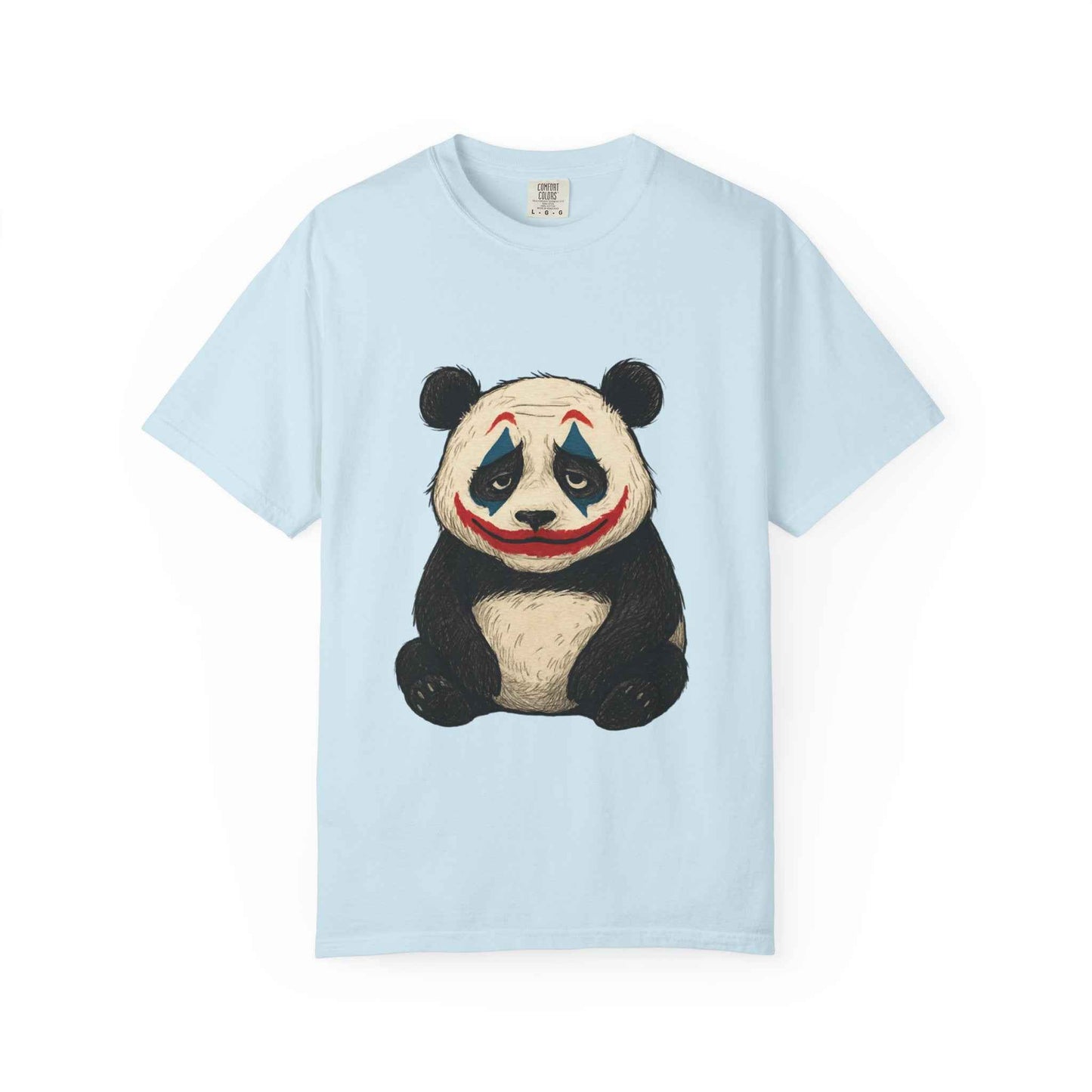 Panda Graphic T-Shirt | Hilarious Panda Joker Tee, Fun Unisex Casual Wear, Unique Gift for Animal Lovers, Halloween Costume Idea - StylePicksBySei