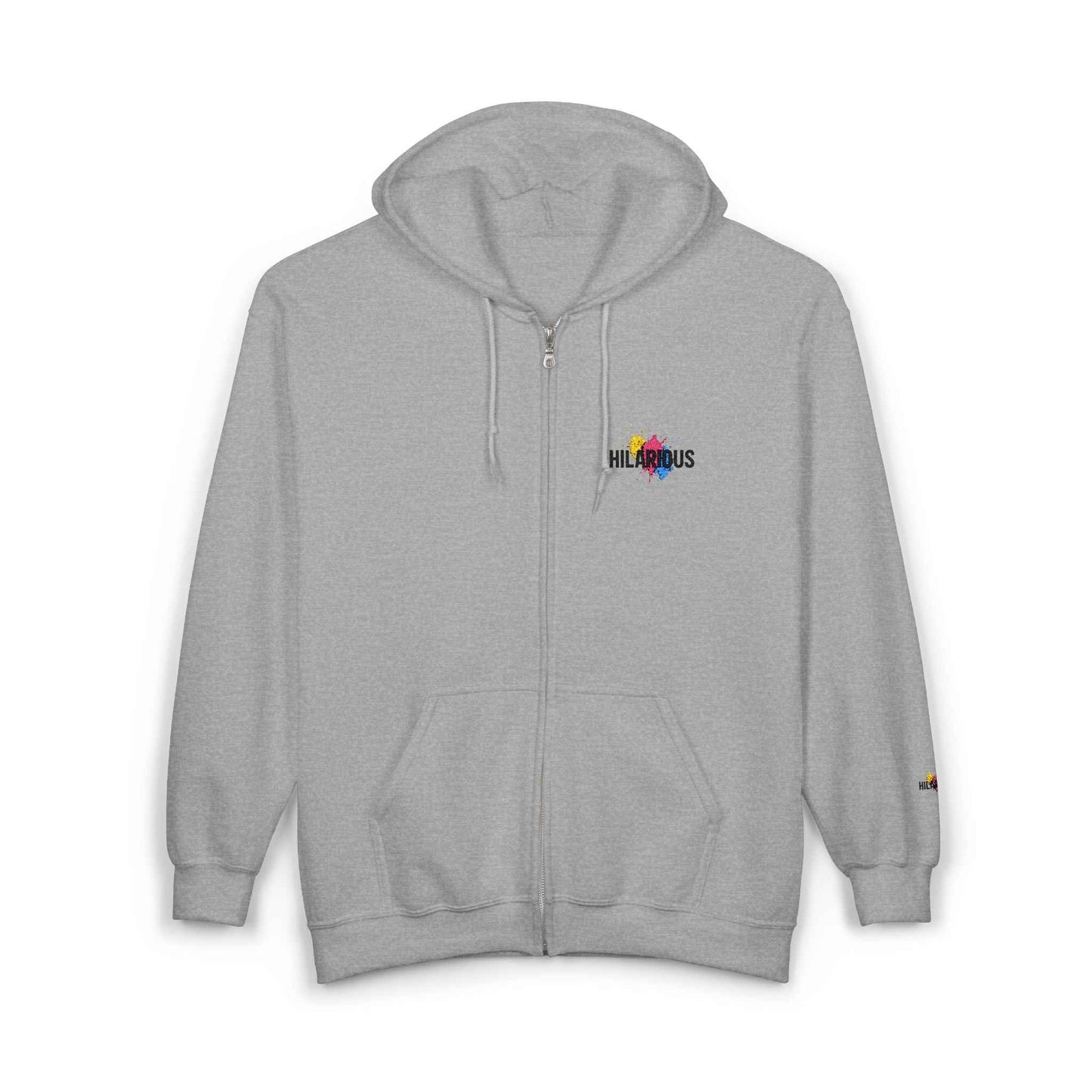 Unisex Funny Personalized Hoodie | That’s Hilarious – Full Zip Hooded Sweatshirt for Casual Comfort - StylePicksBySei