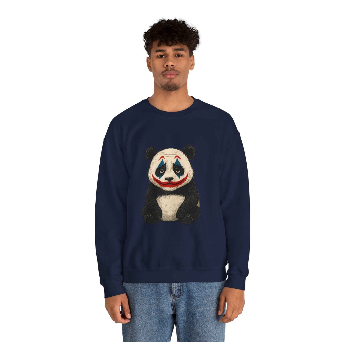 Panda Unisex Hoodie | Cute Panda Illustration Crewneck Sweatshirt for Animal Lovers, Ideal Cozy Gift for Casual Wear, Halloween, or Birthdays - StylePicksBySei