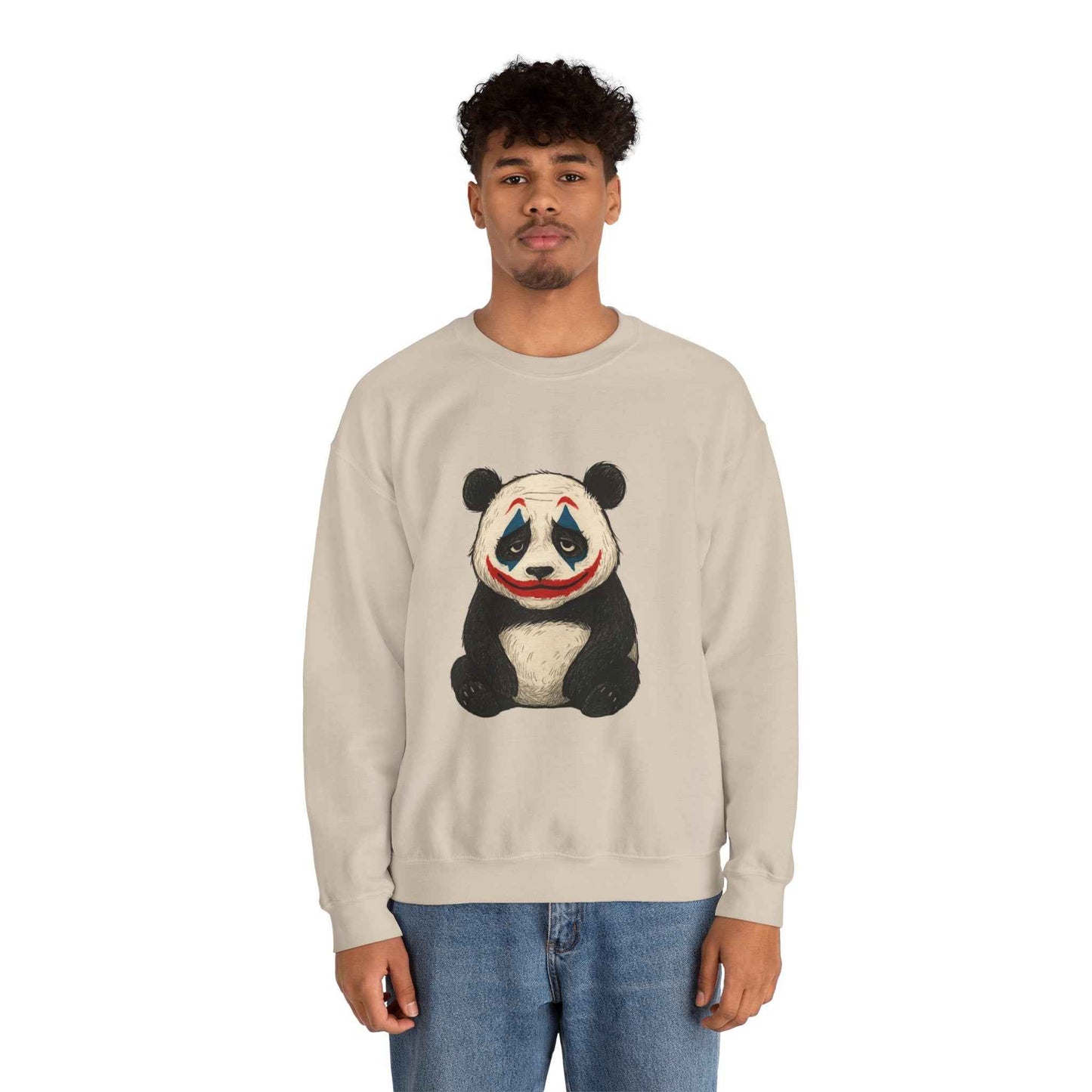 Panda Unisex Hoodie | Cute Panda Illustration Crewneck Sweatshirt for Animal Lovers, Ideal Cozy Gift for Casual Wear, Halloween, or Birthdays - StylePicksBySei