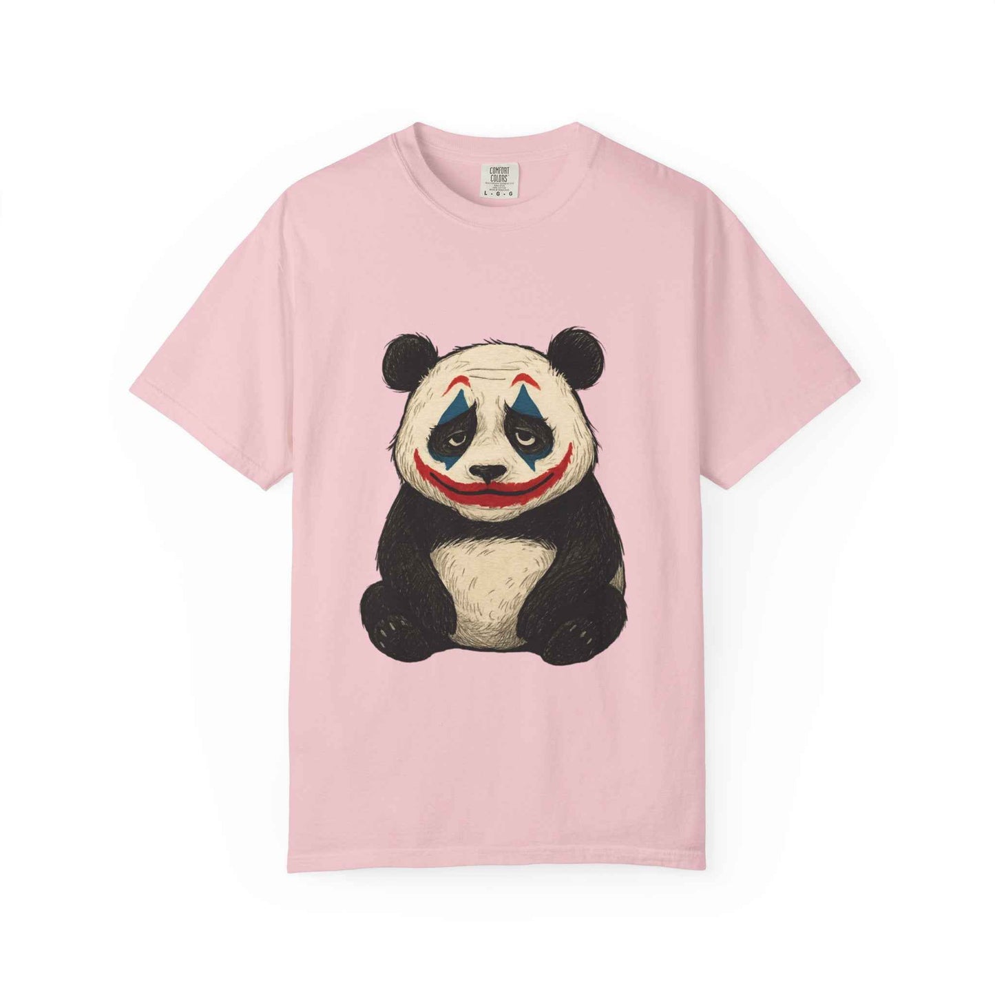 Panda Graphic T-Shirt | Hilarious Panda Joker Tee, Fun Unisex Casual Wear, Unique Gift for Animal Lovers, Halloween Costume Idea - StylePicksBySei