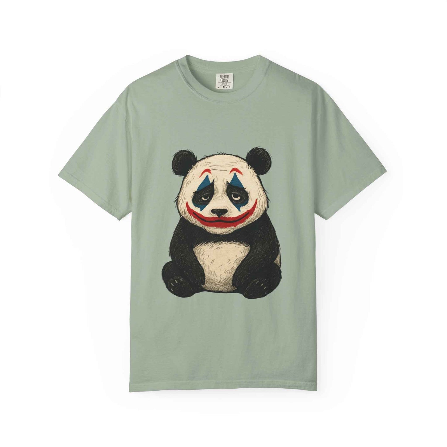 Panda Graphic T-Shirt | Hilarious Panda Joker Tee, Fun Unisex Casual Wear, Unique Gift for Animal Lovers, Halloween Costume Idea - StylePicksBySei
