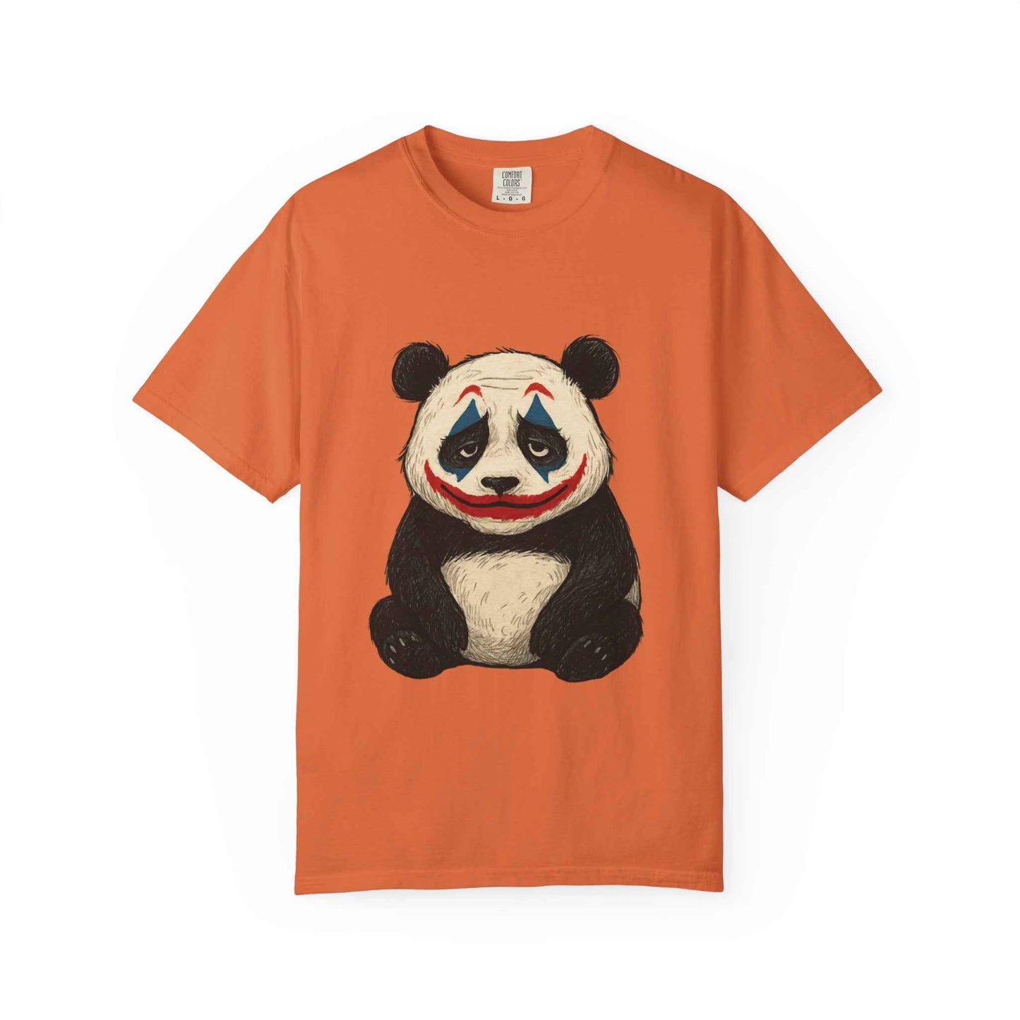 Panda Graphic T-Shirt | Hilarious Panda Joker Tee, Fun Unisex Casual Wear, Unique Gift for Animal Lovers, Halloween Costume Idea - StylePicksBySei