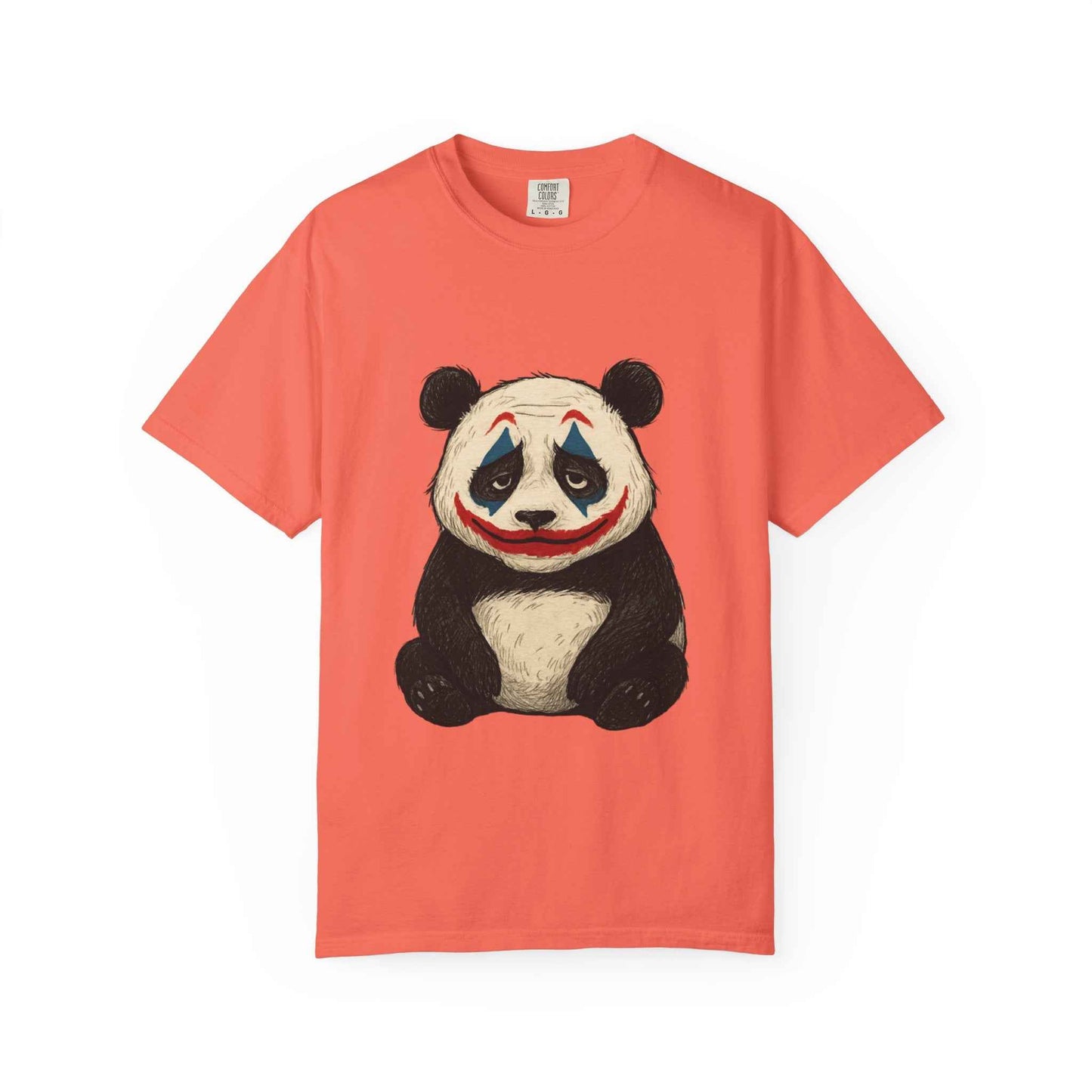 Panda Graphic T-Shirt | Hilarious Panda Joker Tee, Fun Unisex Casual Wear, Unique Gift for Animal Lovers, Halloween Costume Idea - StylePicksBySei