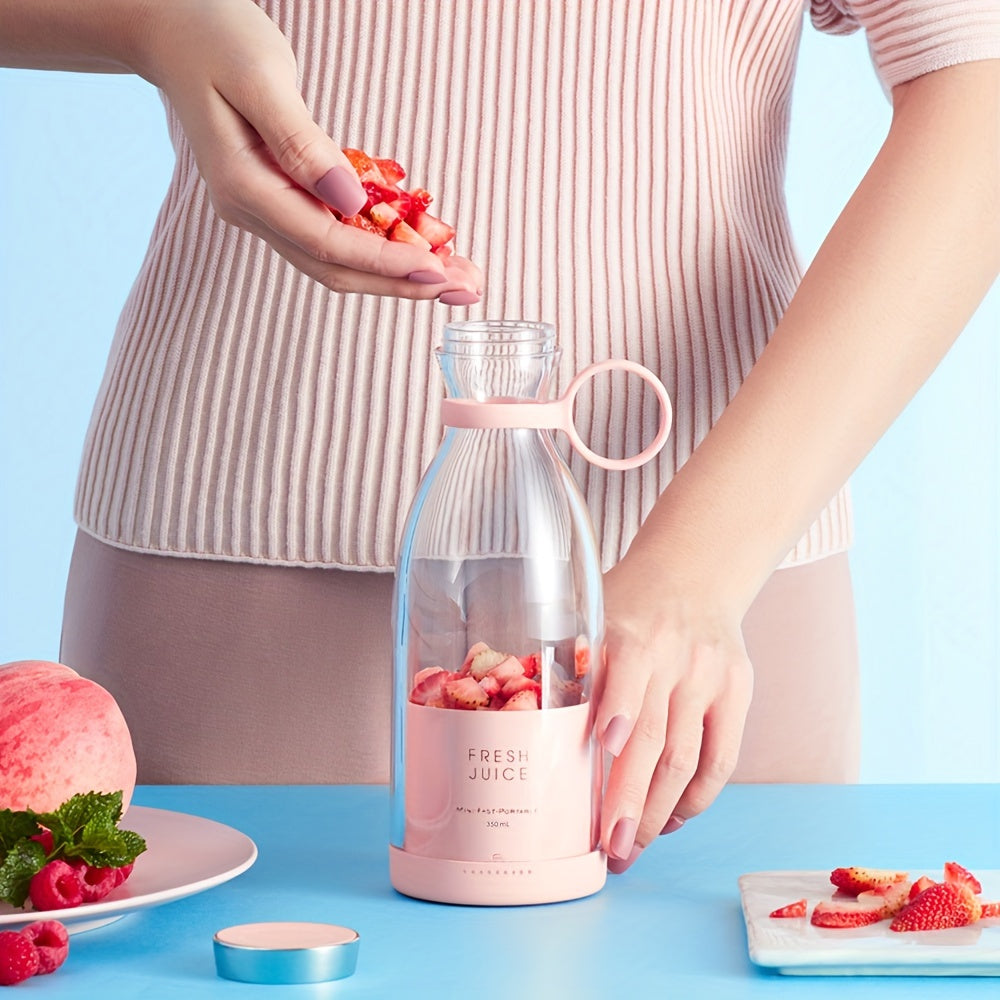 Professional Portable Electric Blender - 11.83oz Wireless Mini Juicer - StylePicksBySei