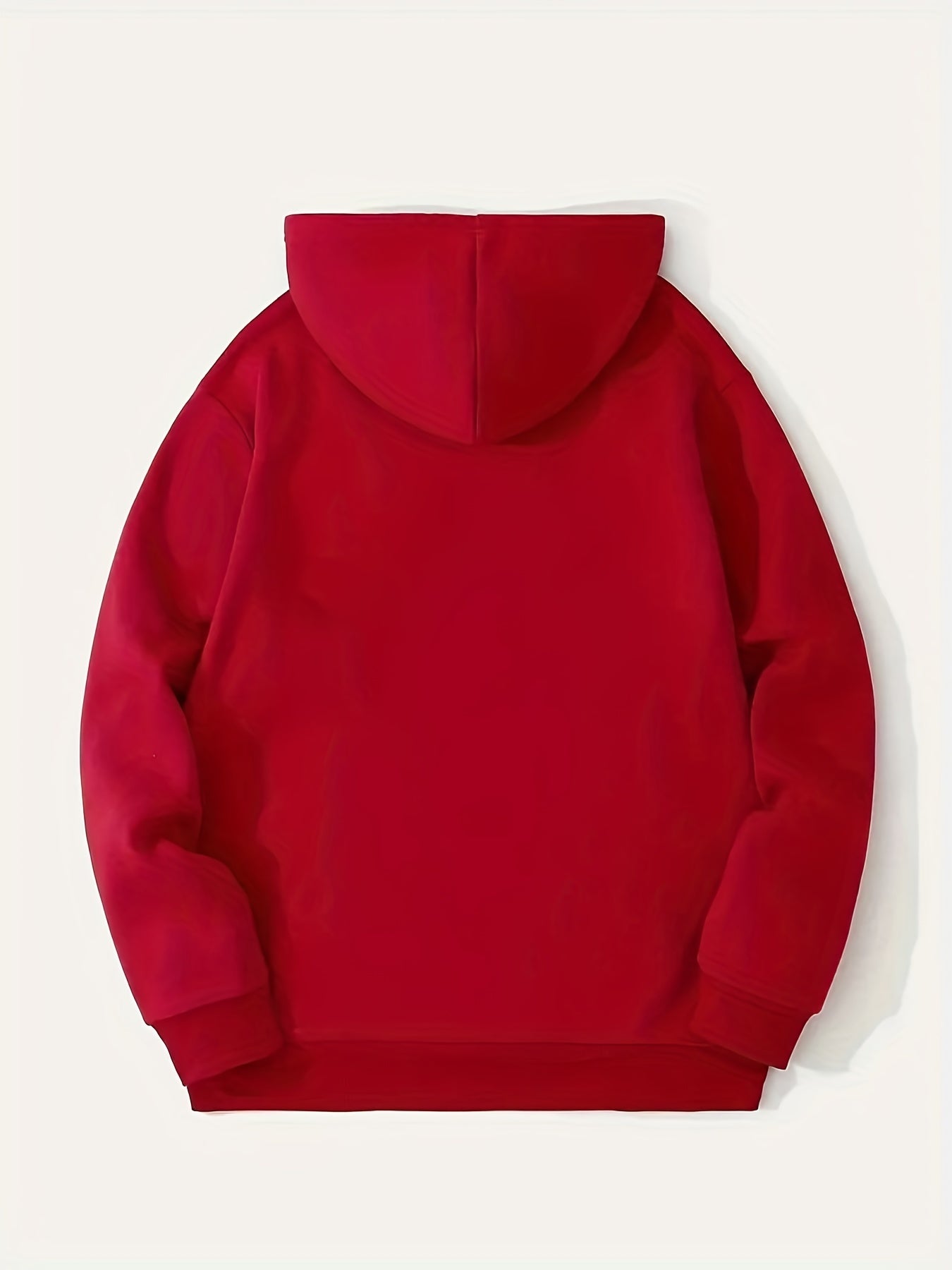 Men's Ace Playing Card Graphic Hoodie - Casual Pullover with Kangaroo Pocket