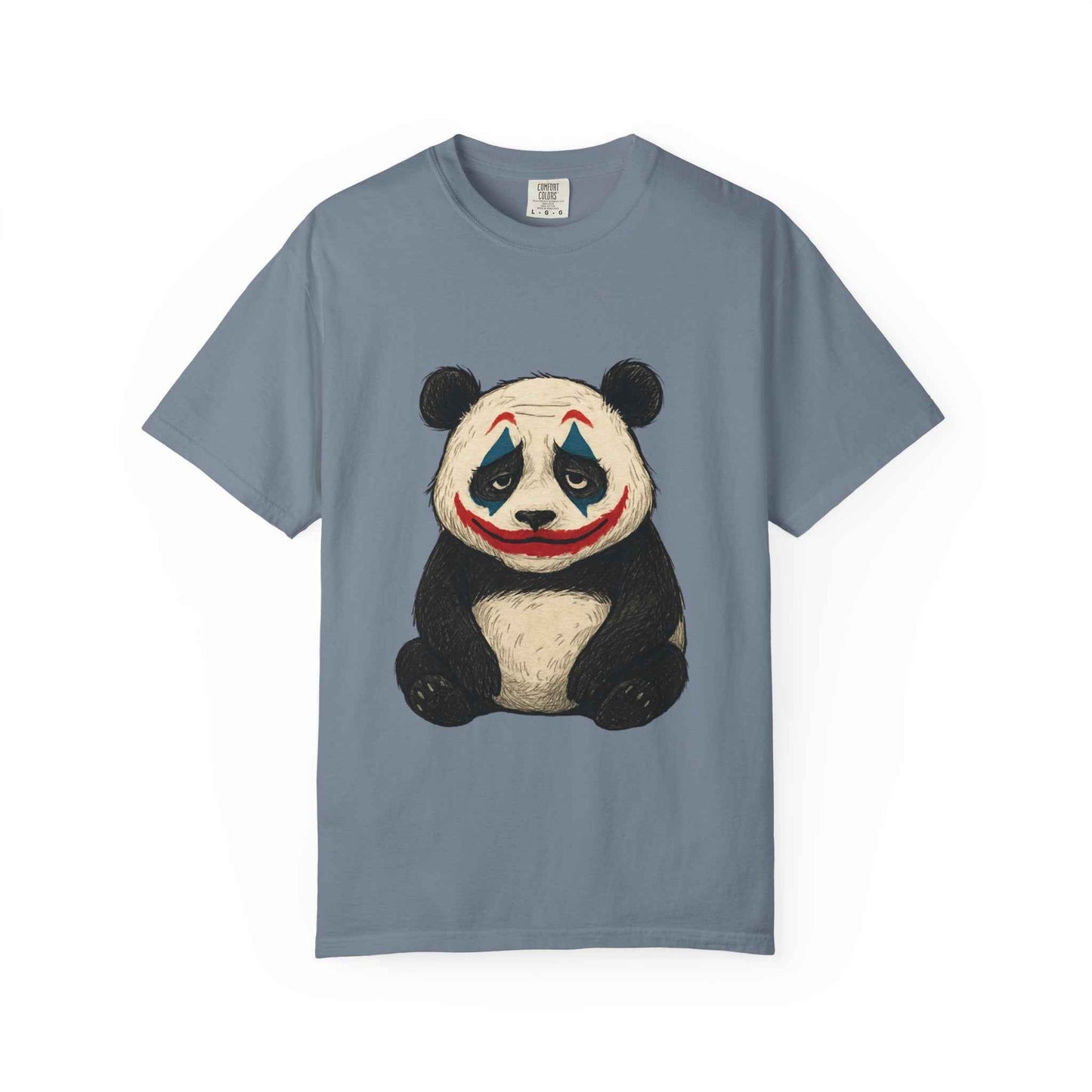 Panda Graphic T-Shirt | Hilarious Panda Joker Tee, Fun Unisex Casual Wear, Unique Gift for Animal Lovers, Halloween Costume Idea - StylePicksBySei