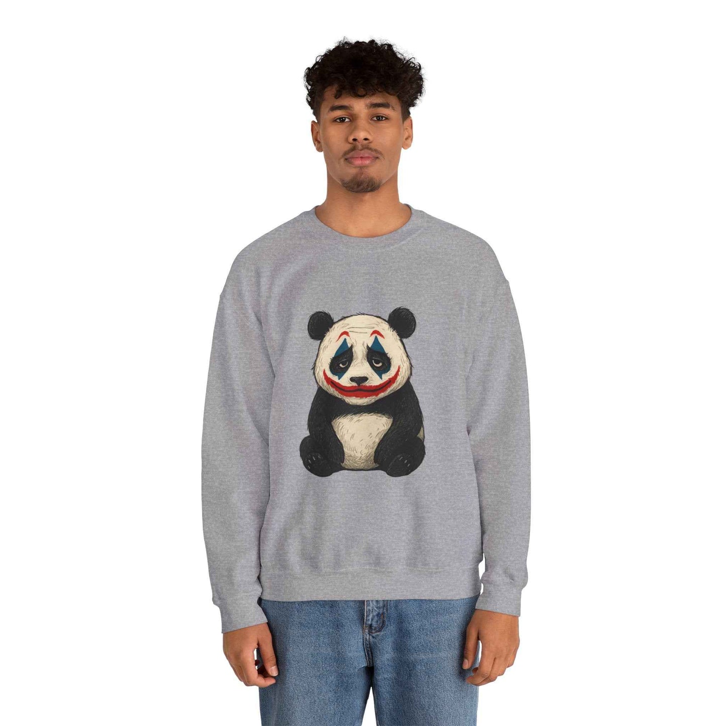 Panda Unisex Hoodie | Cute Panda Illustration Crewneck Sweatshirt for Animal Lovers, Ideal Cozy Gift for Casual Wear, Halloween, or Birthdays - StylePicksBySei