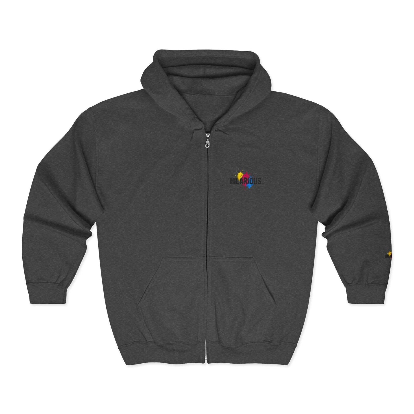 Unisex Funny Personalized Hoodie | That’s Hilarious – Full Zip Hooded Sweatshirt for Casual Comfort - StylePicksBySei