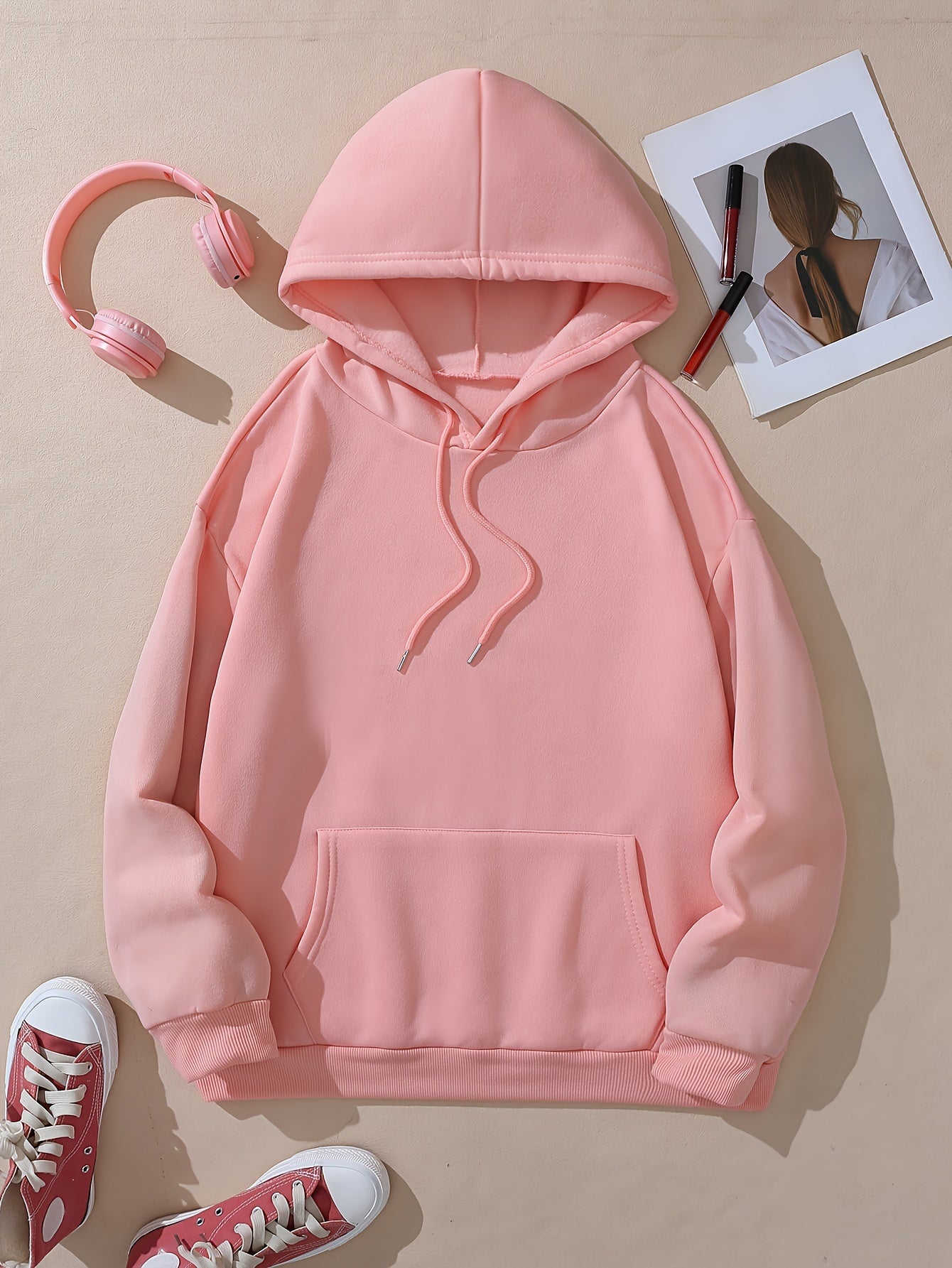Pogue Life Graphic Hoodie for Women - Cozy Pocket Sweatshirt with Drawstring