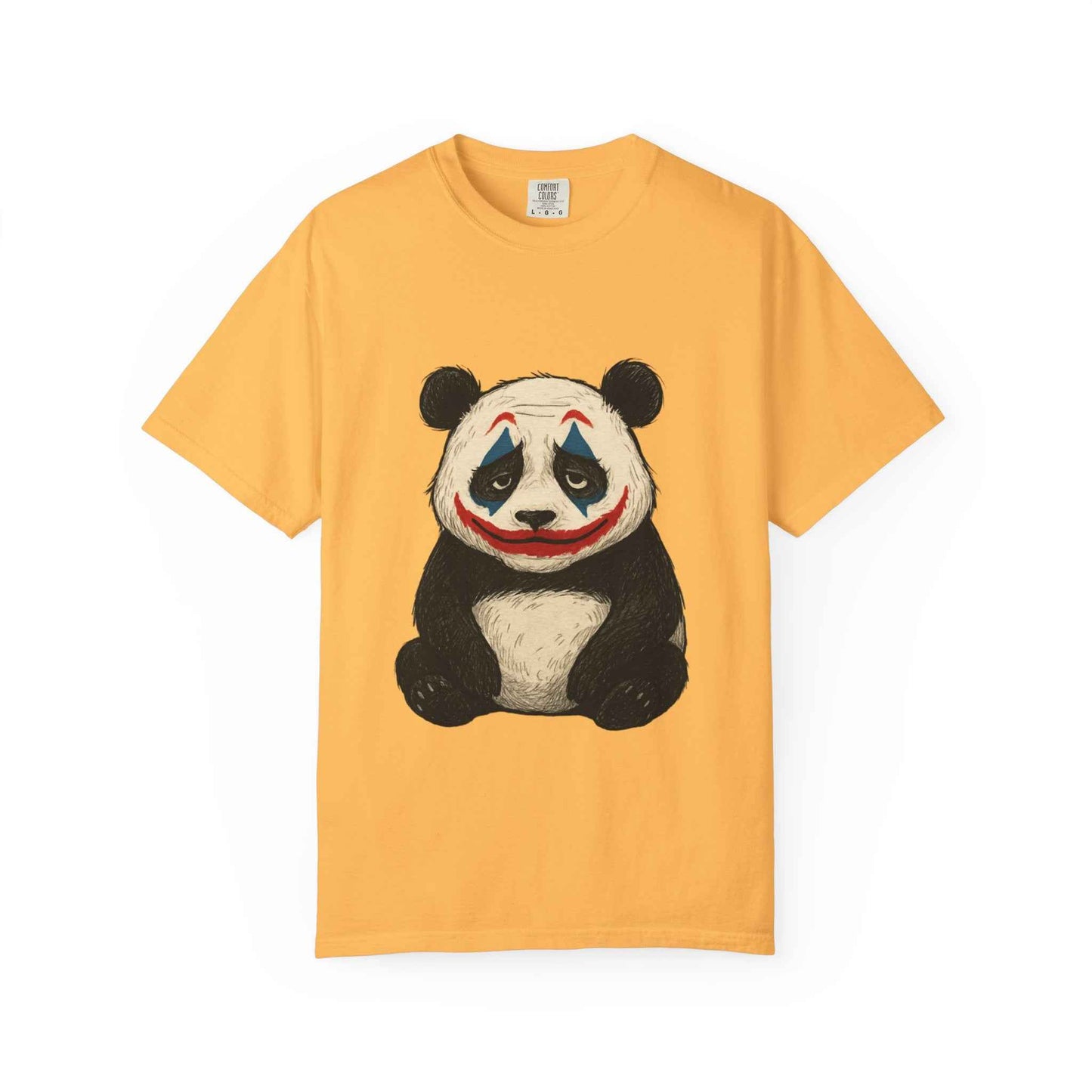Panda Graphic T-Shirt | Hilarious Panda Joker Tee, Fun Unisex Casual Wear, Unique Gift for Animal Lovers, Halloween Costume Idea - StylePicksBySei