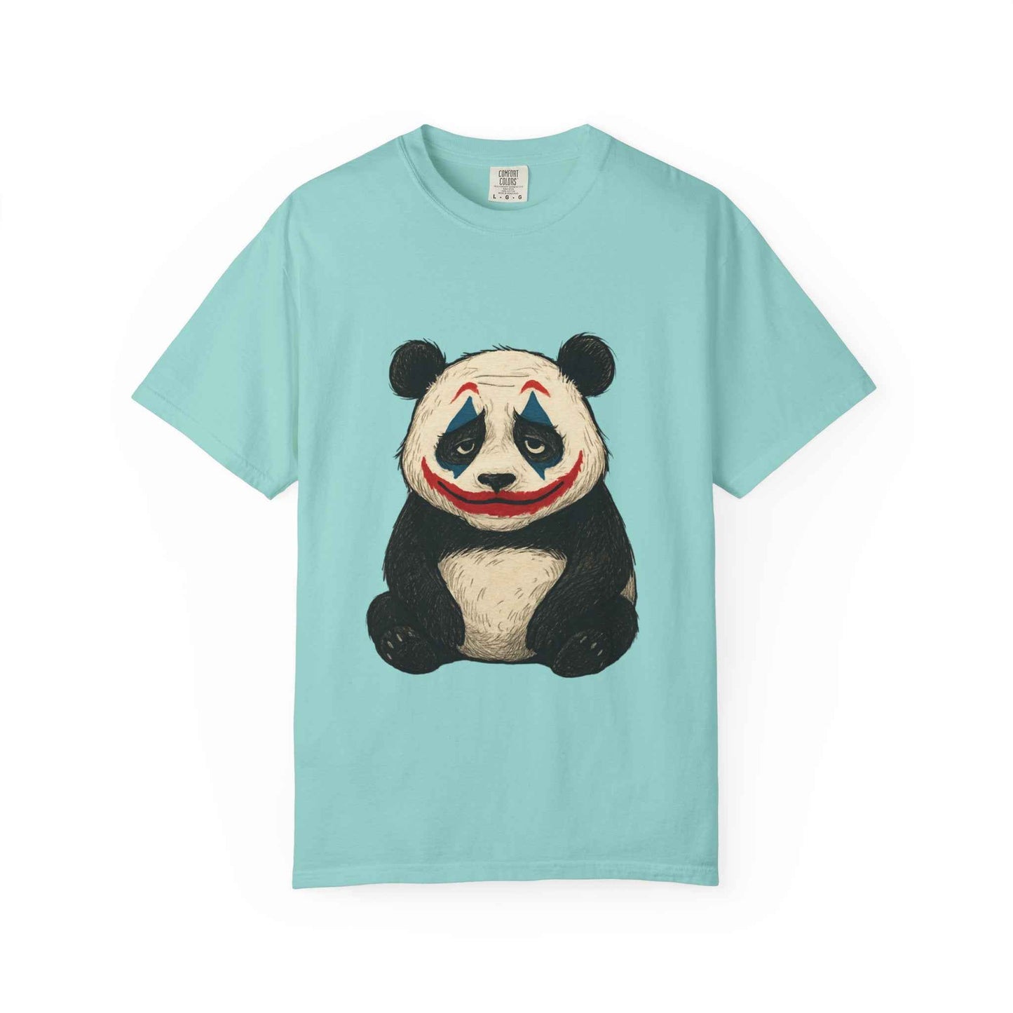 Panda Graphic T-Shirt | Hilarious Panda Joker Tee, Fun Unisex Casual Wear, Unique Gift for Animal Lovers, Halloween Costume Idea - StylePicksBySei