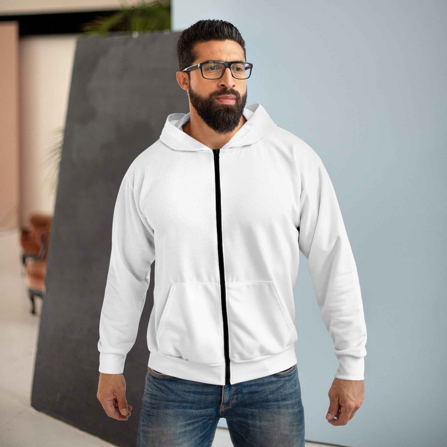 Unisex Hoodie | Colorful Unisex Hoodie - Hilarious Zip Hoodie with Vibrant All-Over Print for Casual Comfort - Perfect Gift for Christmas & Birthdays - StylePicksBySei