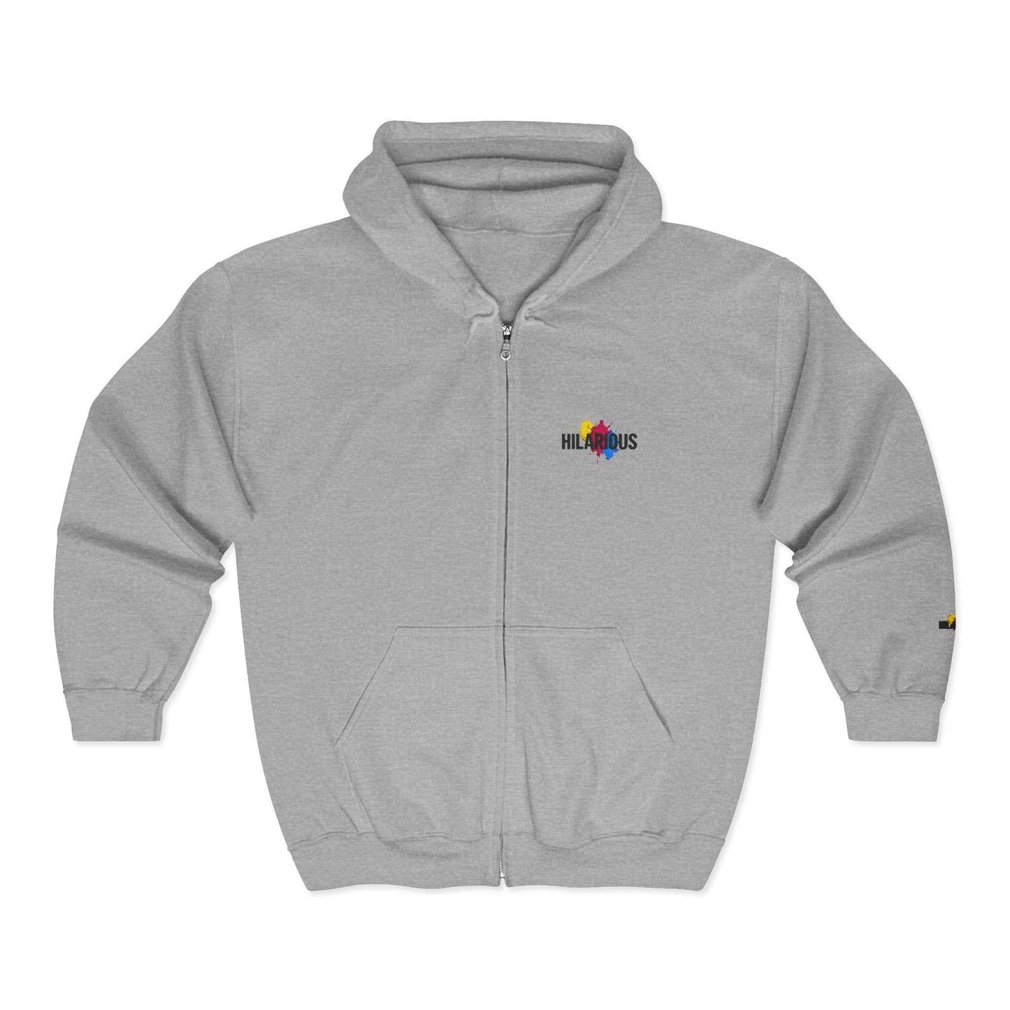 Unisex Funny Personalized Hoodie | That’s Hilarious – Full Zip Hooded Sweatshirt for Casual Comfort - StylePicksBySei