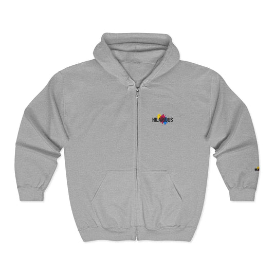 Unisex Funny Personalized Hoodie | That’s Hilarious – Full Zip Hooded Sweatshirt for Casual Comfort - StylePicksBySei