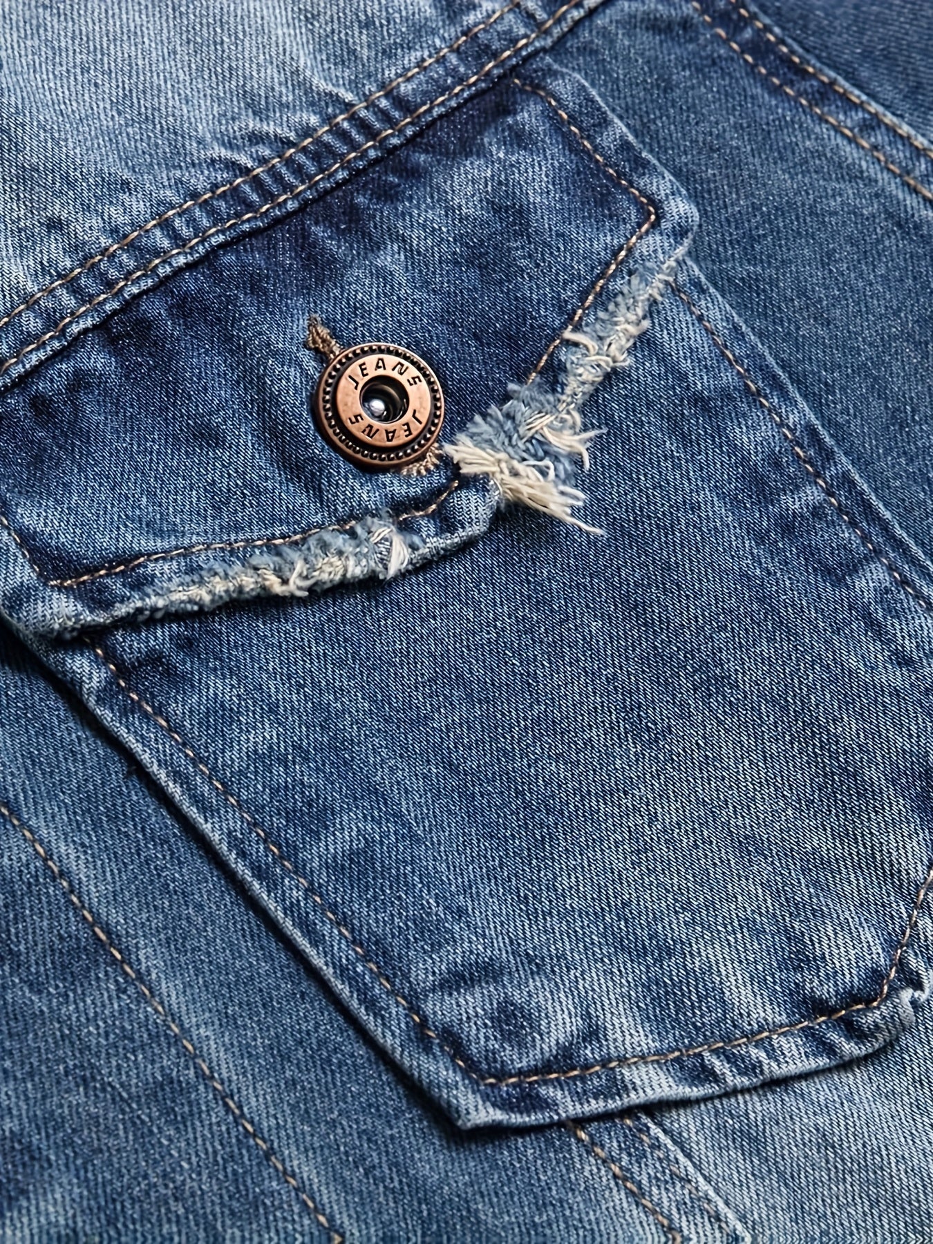 LZLER Men's Denim Jackets Distressed Destroyed Classic Vintage Slim Fit Ripped 2025 Fashion Trendy Trucker Jean Jackets