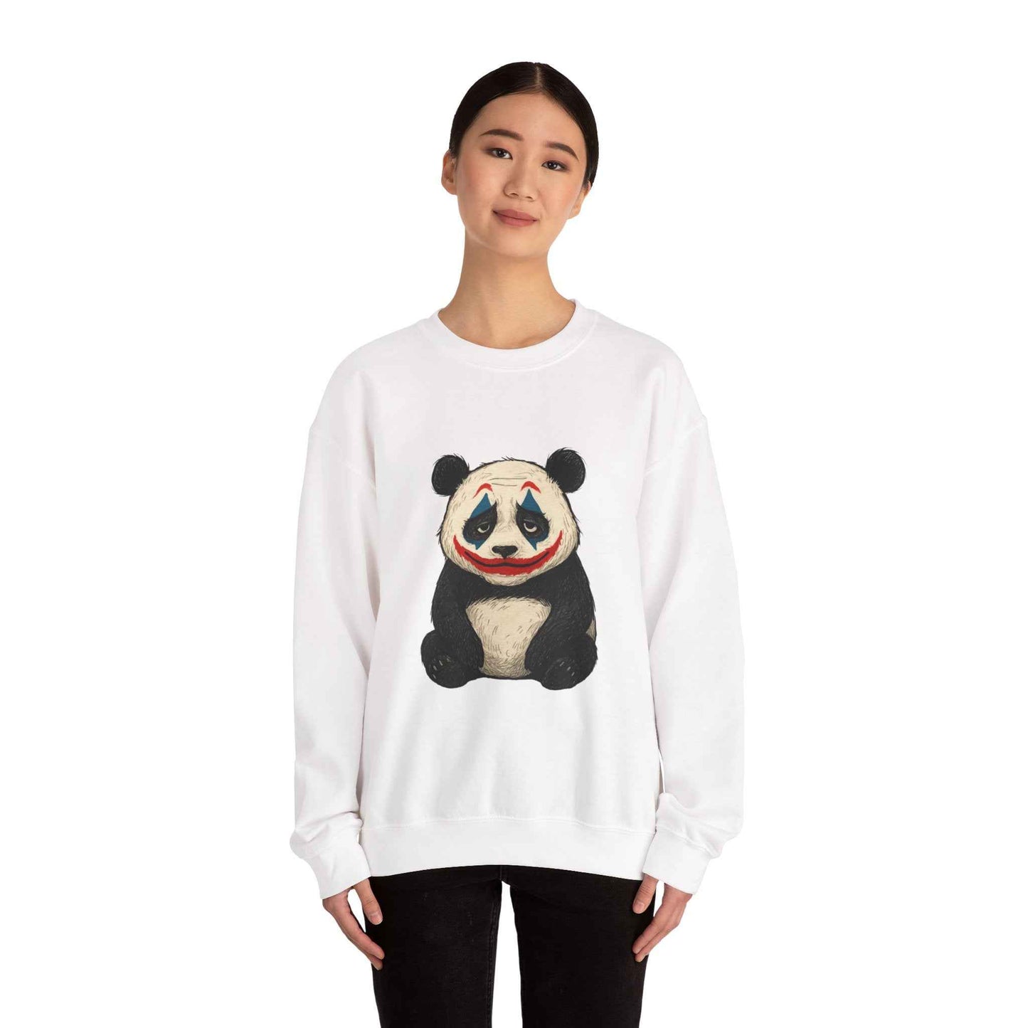 Panda Unisex Hoodie | Cute Panda Illustration Crewneck Sweatshirt for Animal Lovers, Ideal Cozy Gift for Casual Wear, Halloween, or Birthdays - StylePicksBySei