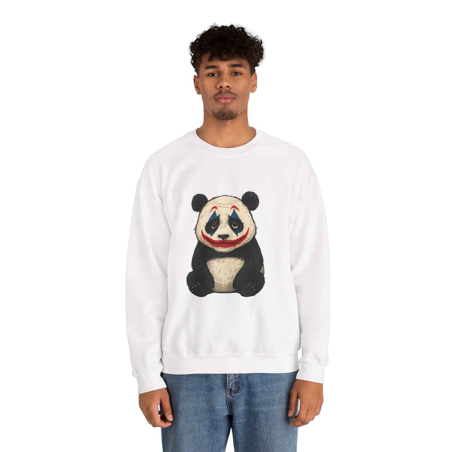 Panda Unisex Hoodie | Cute Panda Illustration Crewneck Sweatshirt for Animal Lovers, Ideal Cozy Gift for Casual Wear, Halloween, or Birthdays - StylePicksBySei