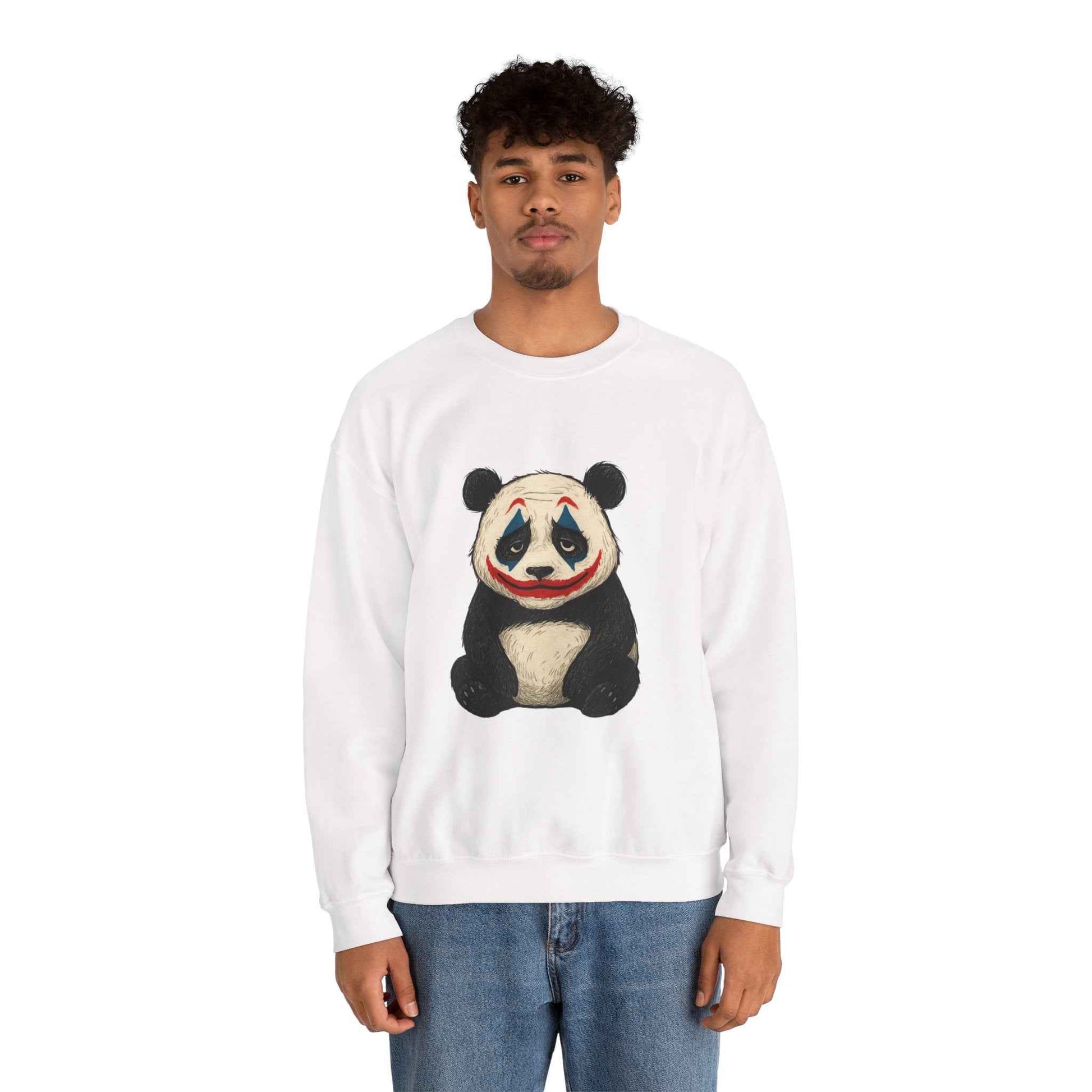 Panda Unisex Hoodie | Cute Panda Illustration Crewneck Sweatshirt for Animal Lovers, Ideal Cozy Gift for Casual Wear, Halloween, or Birthdays - StylePicksBySei