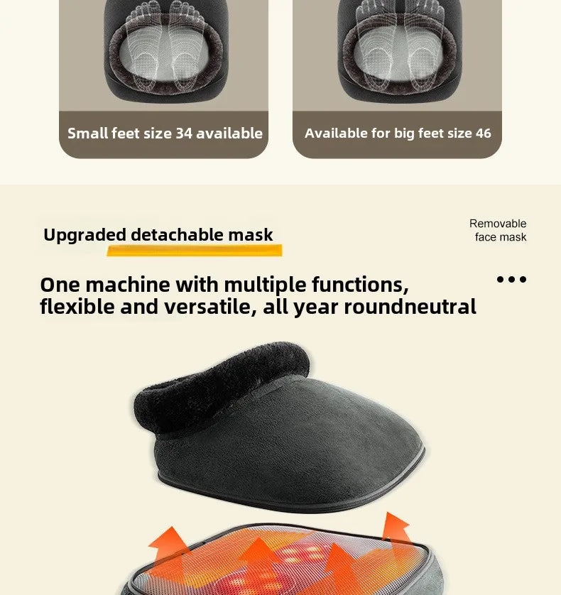 Professional Shiatsu Foot Massager with Heat Therapy & Air Compression - StylePicksBySei