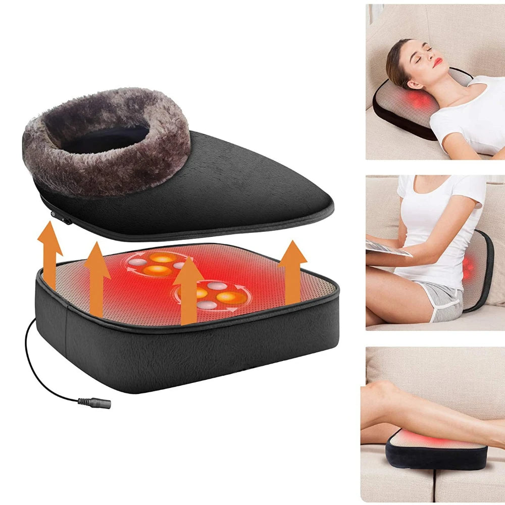 Professional Shiatsu Foot Massager with Heat Therapy & Air Compression - StylePicksBySei