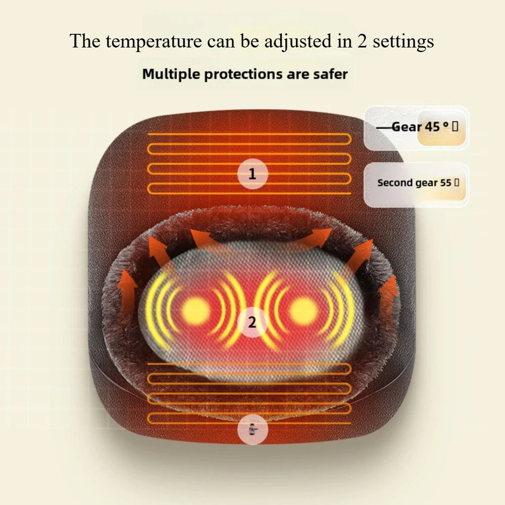 Professional Shiatsu Foot Massager with Heat Therapy & Air Compression - StylePicksBySei