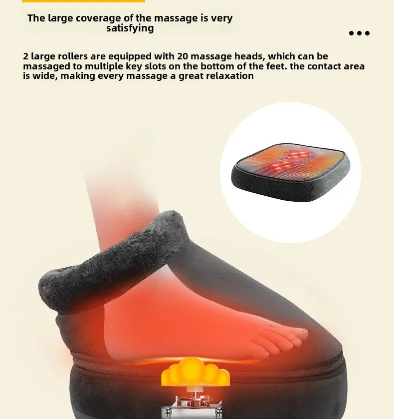 Professional Shiatsu Foot Massager with Heat Therapy & Air Compression - StylePicksBySei