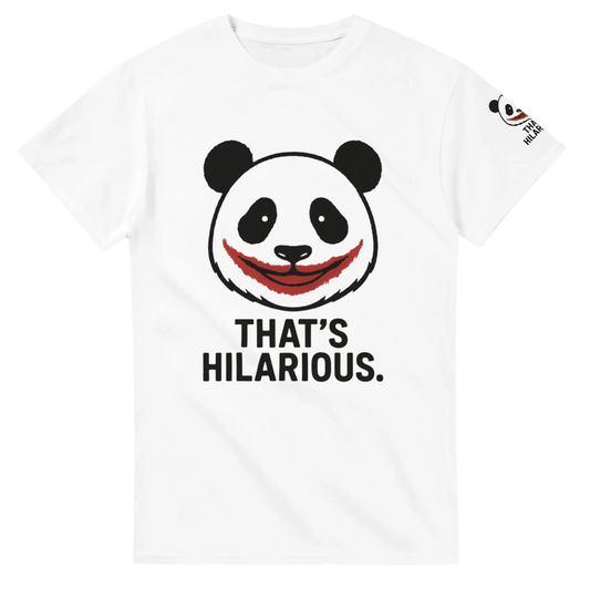 Unisex Graphic T-Shirt - That’s Hilarious Cozy & Classic Crewneck Tee by Gildan® 5000 - StylePicksBySei