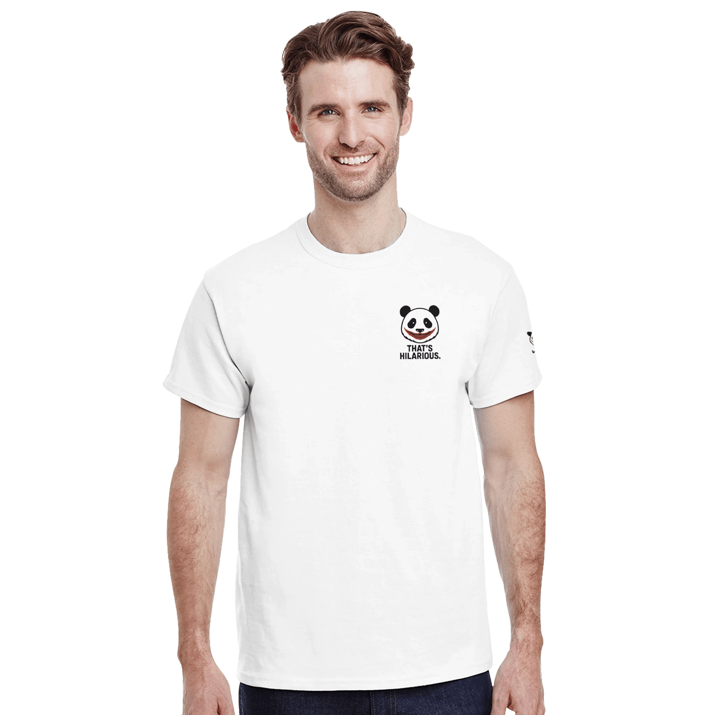 Unisex Funny Graphic T-Shirt - Hilarious Premium Heavyweight Crewneck Tee by Gildan® 5000 - StylePicksBySei