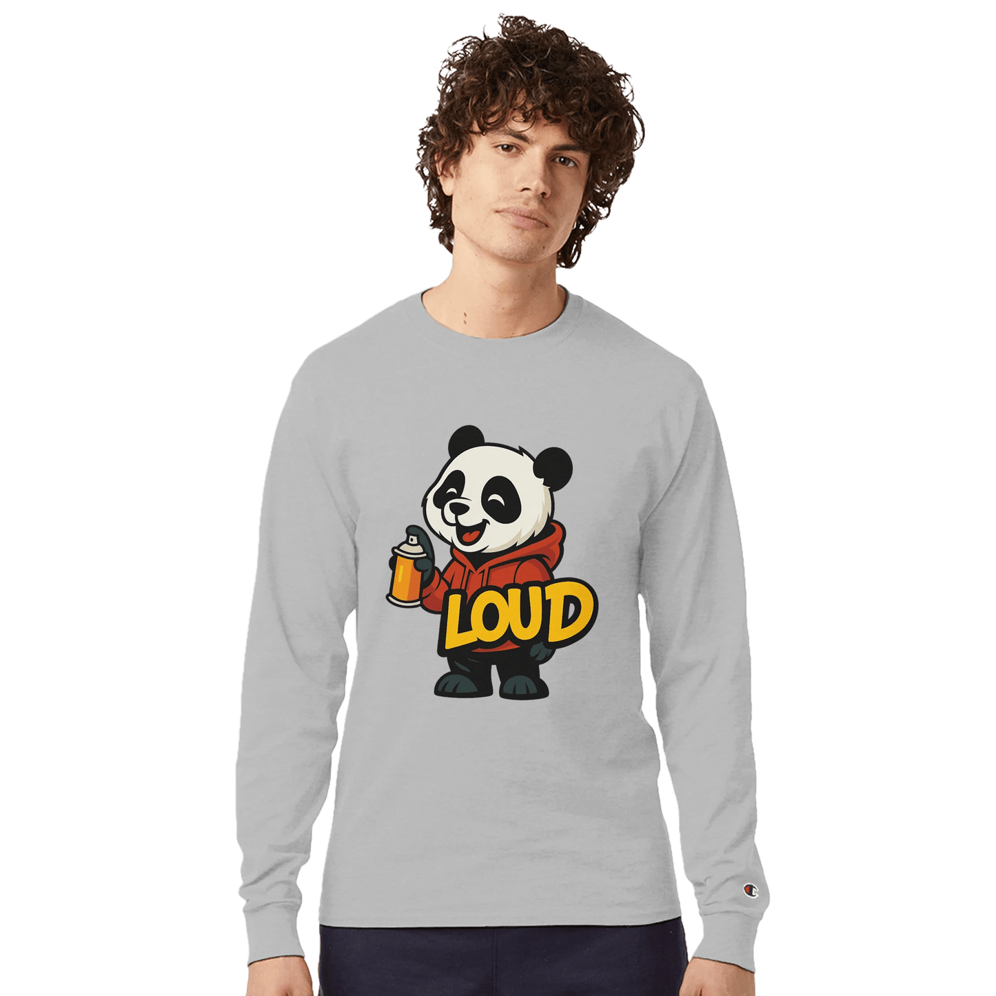 Men's Long Sleeve T-Shirt | That’s Hilarious by Champion CC8C - StylePicksBySei