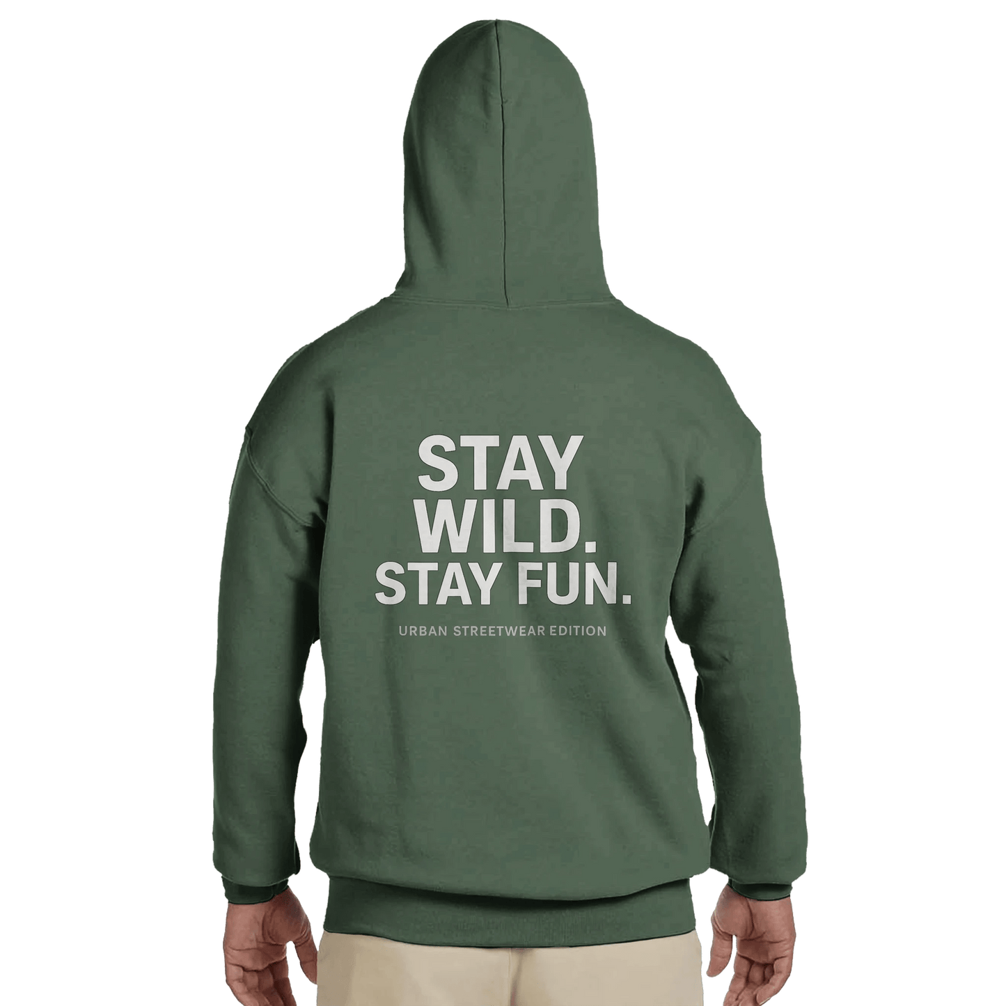 Panda Unisex Hoodie | Hilarious Wild Fun Design for Urban Streetwear - StylePicksBySei