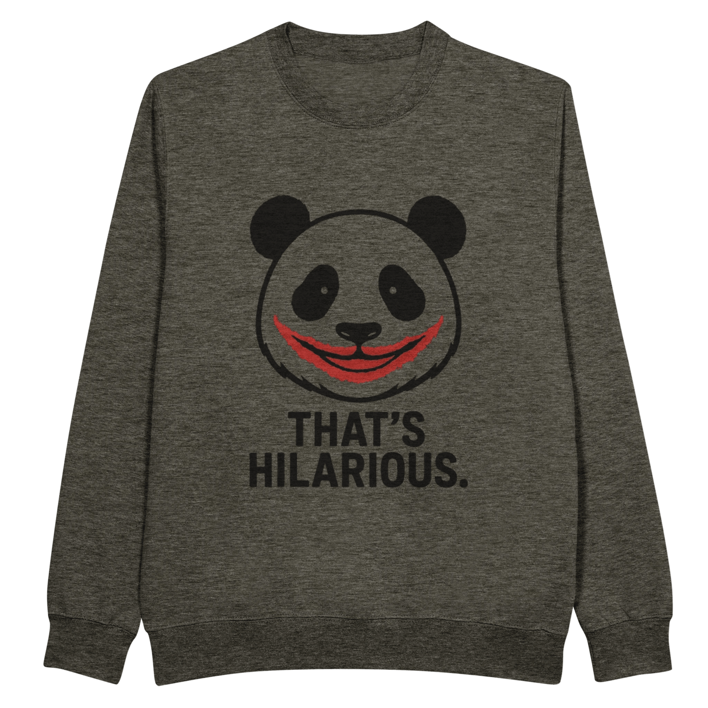 Panda Unisex Hoodie - Hilarious Panda Crewneck Sweatshirt for Premium Streetwear - StylePicksBySei