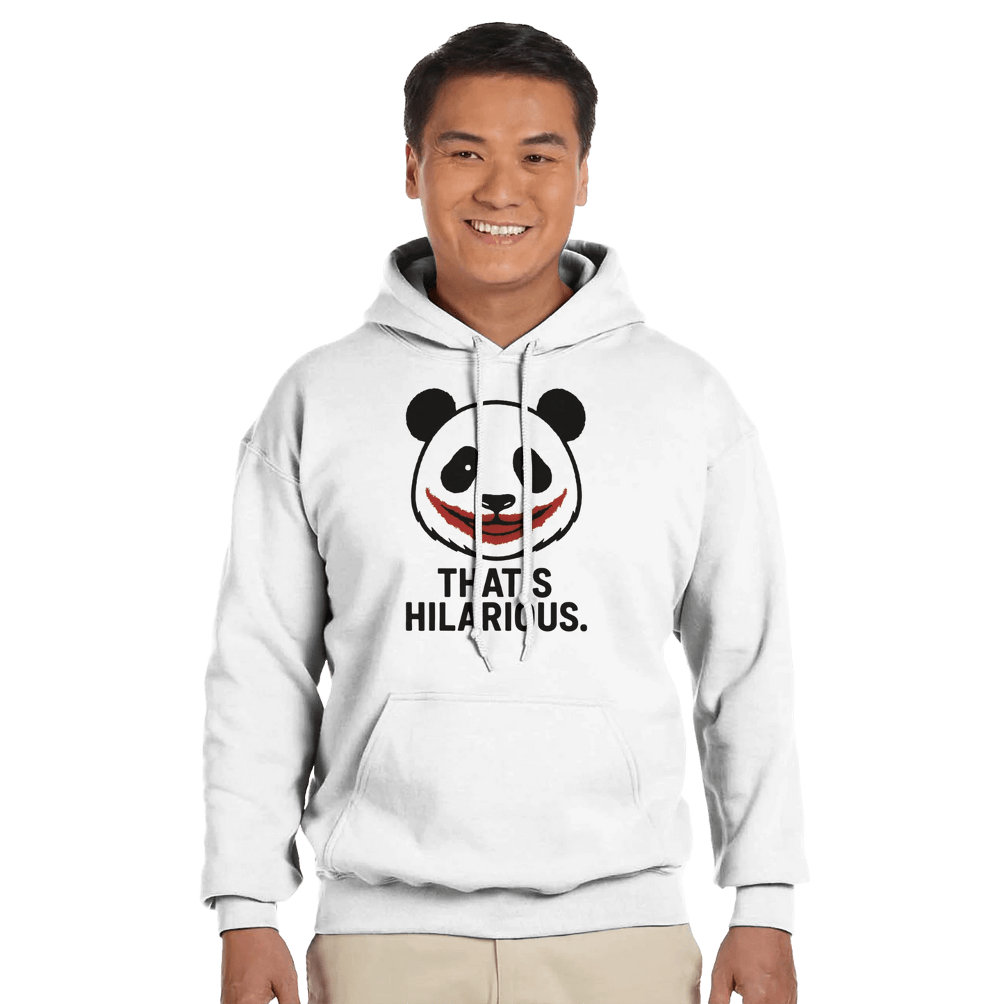 Panda Hoodie | That's Hilarious Unisex Streetwear Gildan® 18500 - StylePicksBySei