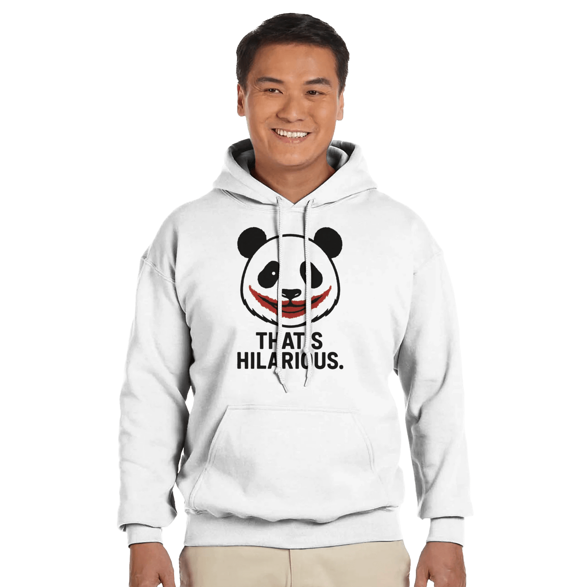 Panda Hoodie | That's Hilarious Unisex Streetwear Gildan® 18500 - StylePicksBySei