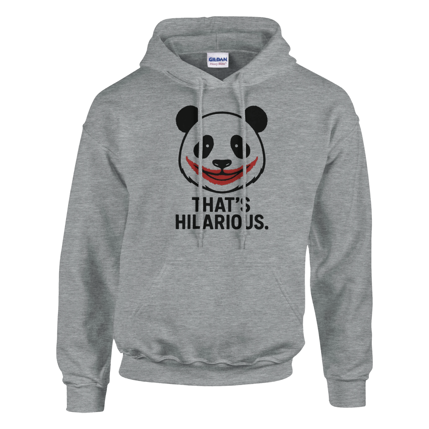 Panda Hoodie | That's Hilarious Unisex Streetwear Gildan® 18500 - StylePicksBySei