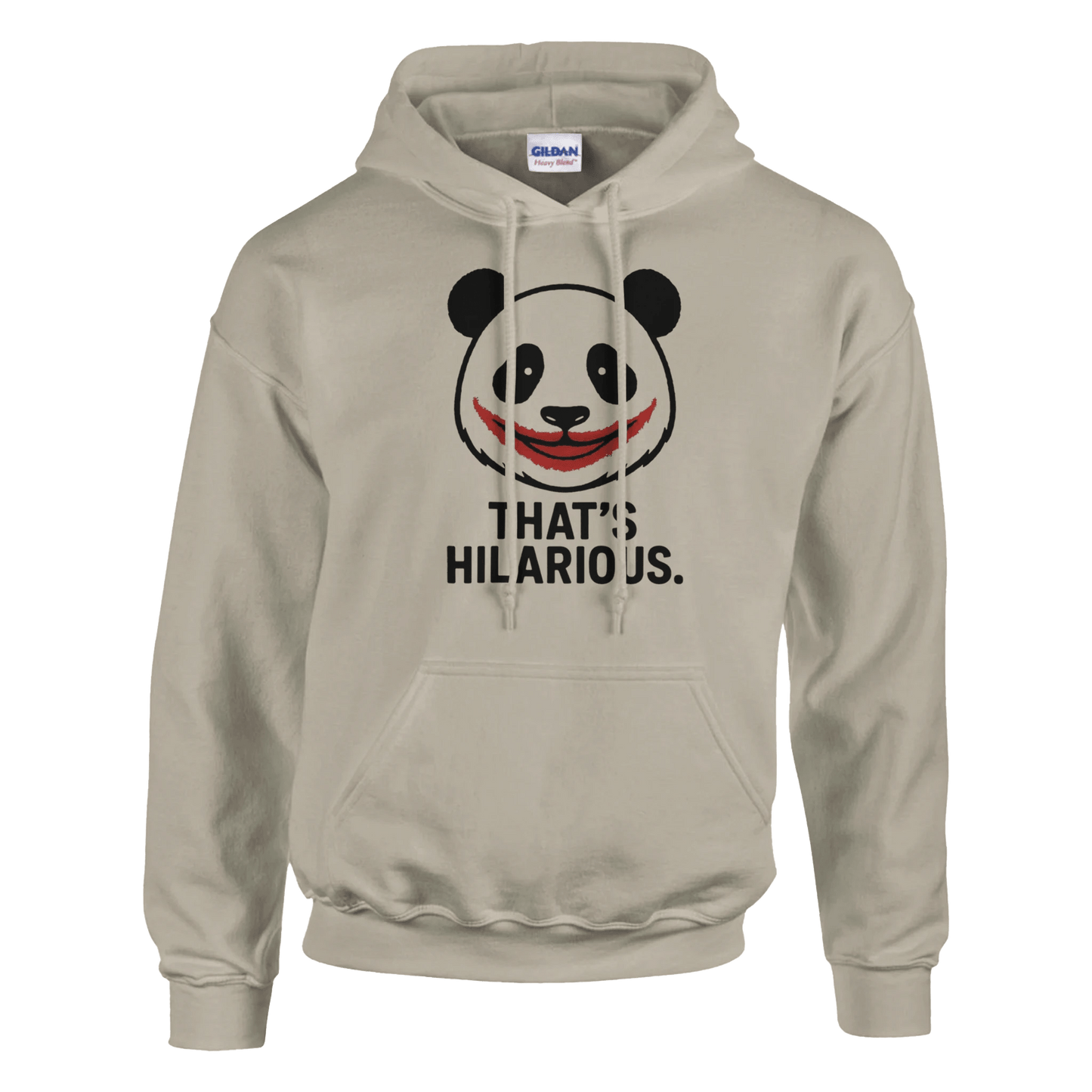 Panda Hoodie | That's Hilarious Unisex Streetwear Gildan® 18500 - StylePicksBySei