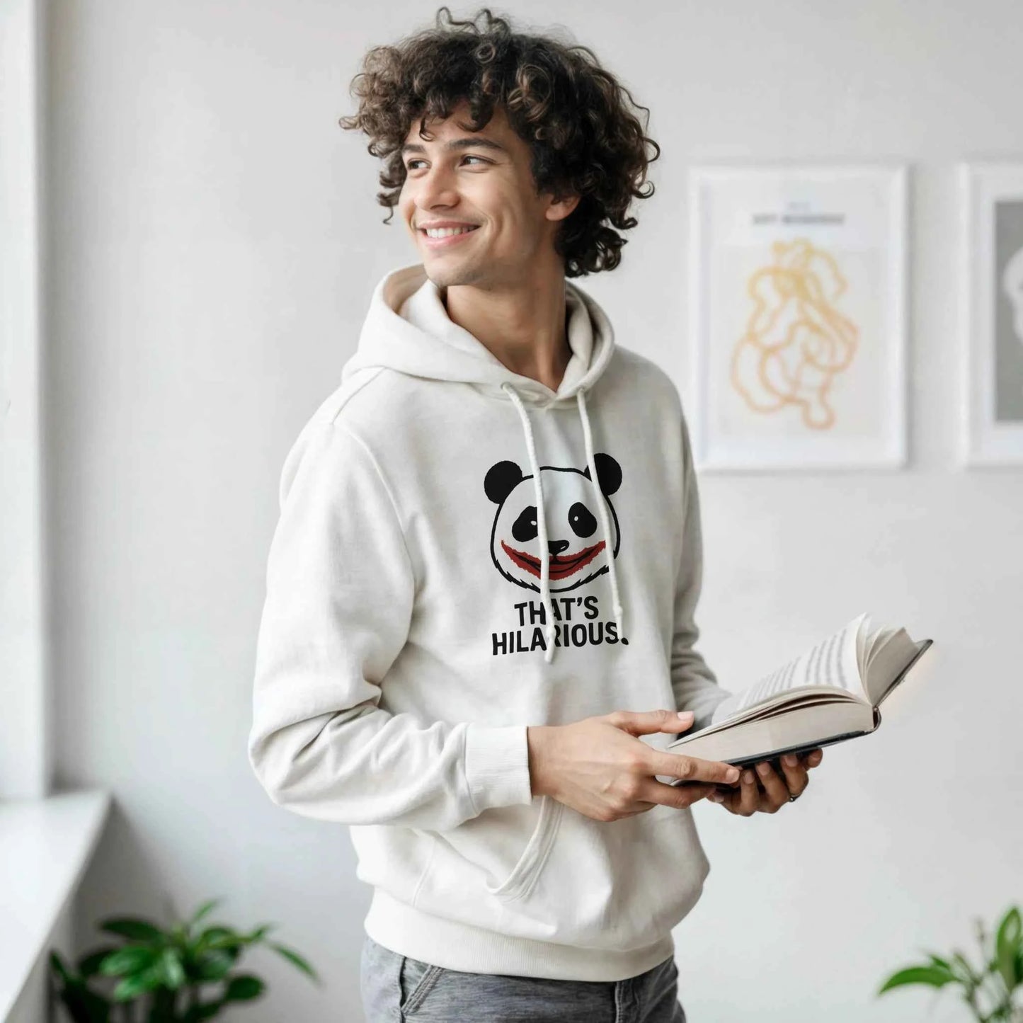 Panda Hoodie | That's Hilarious Unisex Streetwear Gildan® 18500 - StylePicksBySei
