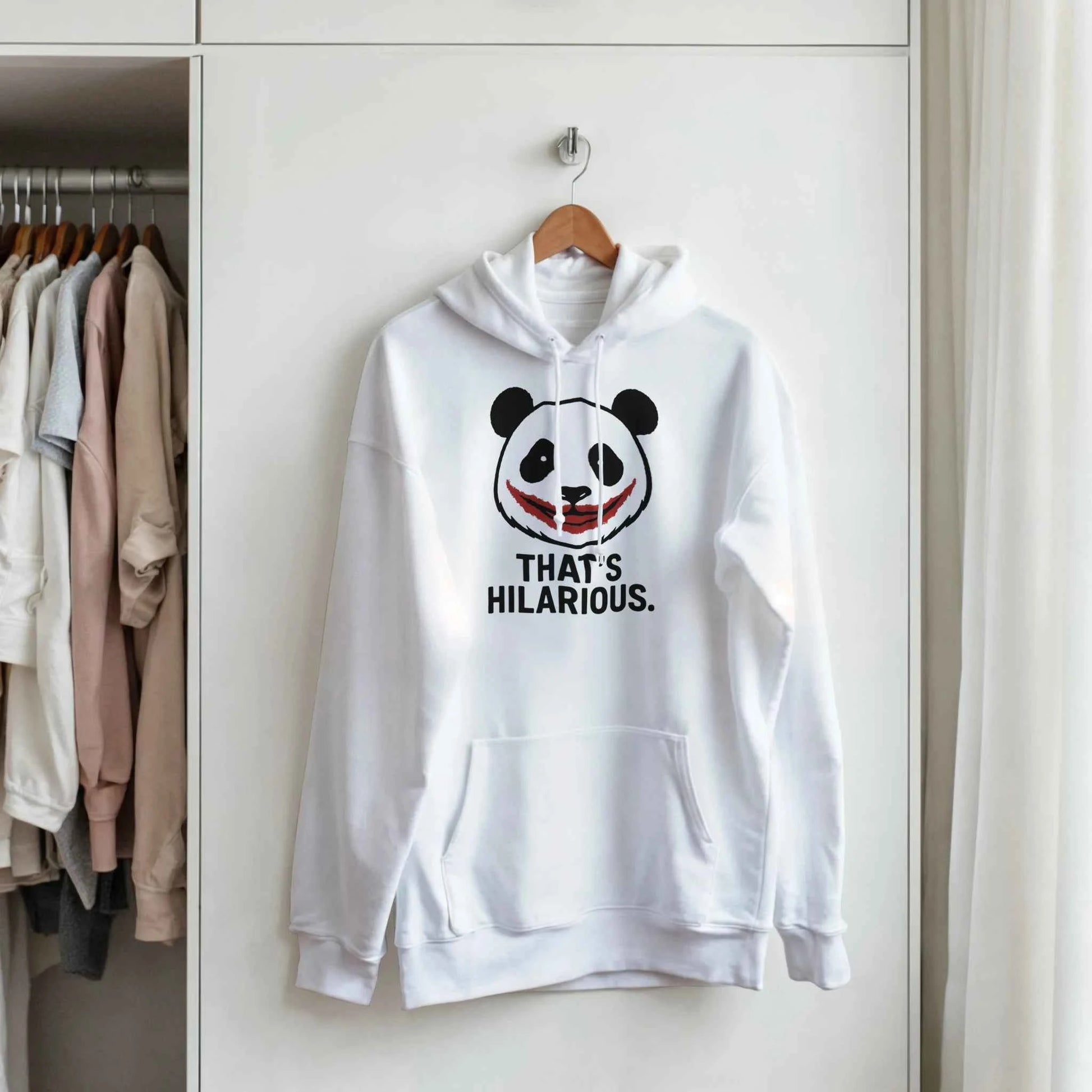 Panda Hoodie | That's Hilarious Unisex Streetwear Gildan® 18500 - StylePicksBySei