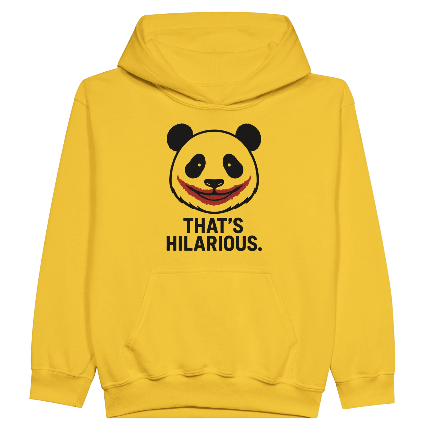 Panda Unisex Hoodie - Hilarious Panda Hoodie for Youth | Cozy Fleece by Gildan - StylePicksBySei