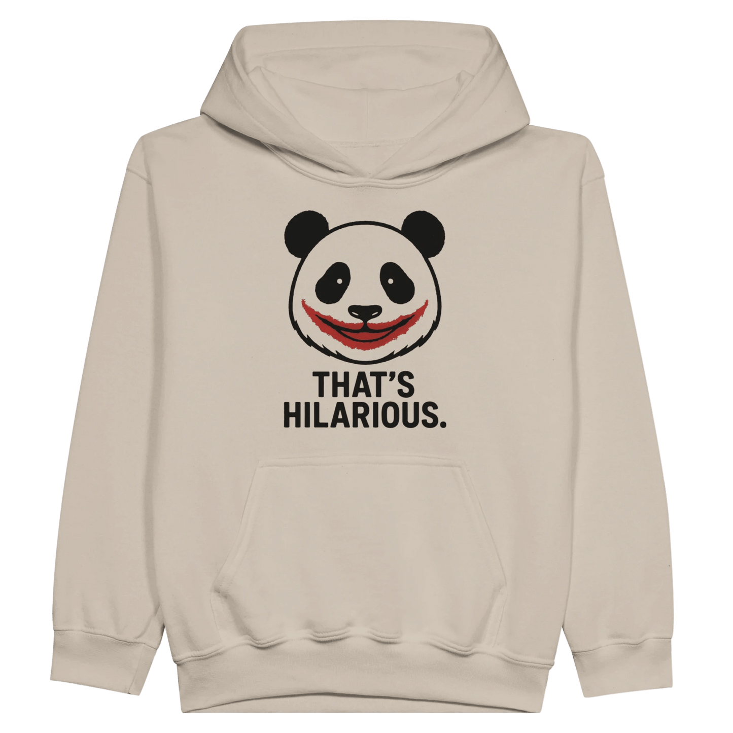 Panda Unisex Hoodie - Hilarious Panda Hoodie for Youth | Cozy Fleece by Gildan - StylePicksBySei