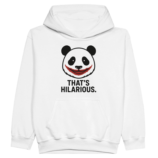Panda Unisex Hoodie - Hilarious Panda Hoodie for Youth | Cozy Fleece by Gildan - StylePicksBySei