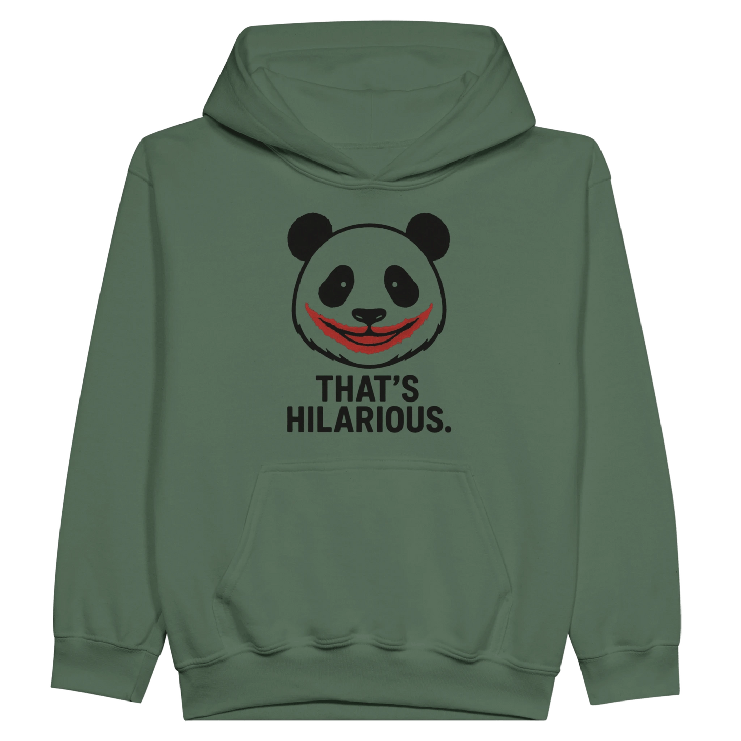 Panda Unisex Hoodie - Hilarious Panda Hoodie for Youth | Cozy Fleece by Gildan - StylePicksBySei
