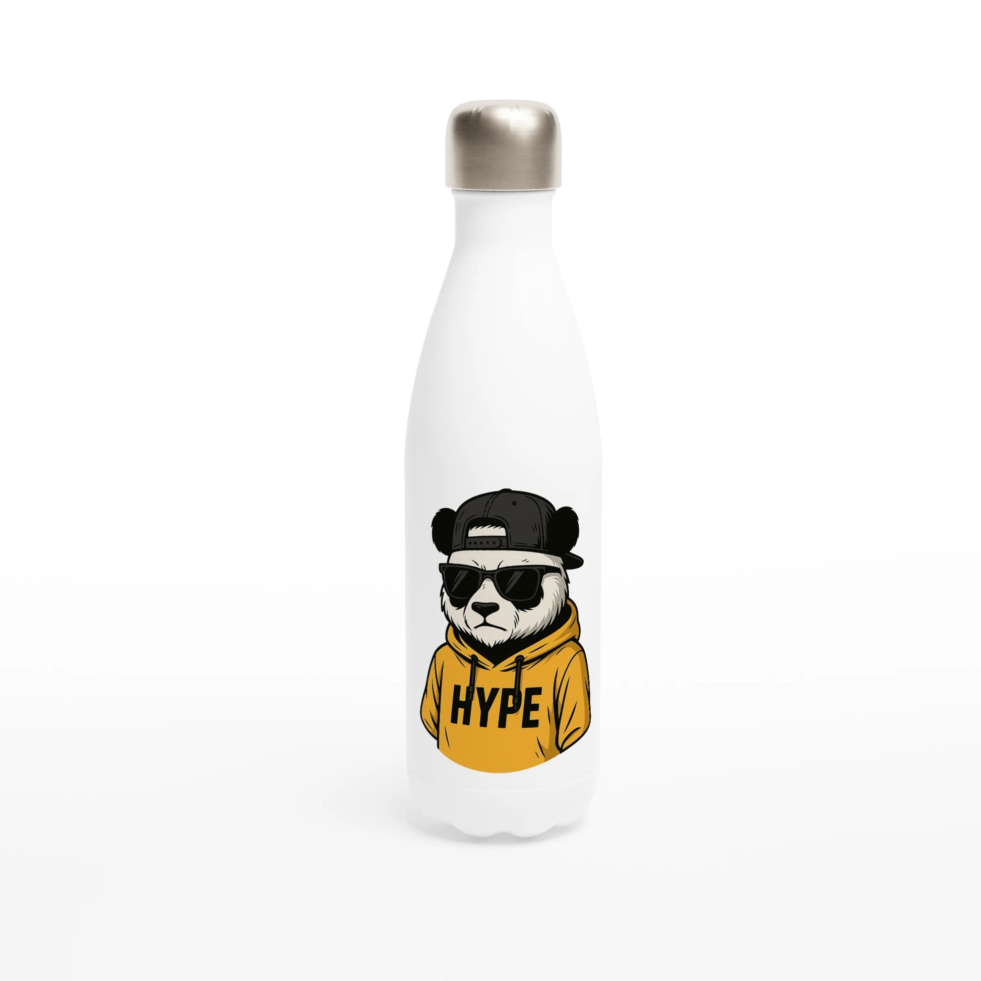 Hilarious Stainless Steel Water Bottle - 17oz White Mug/Bottle - StylePicksBySei